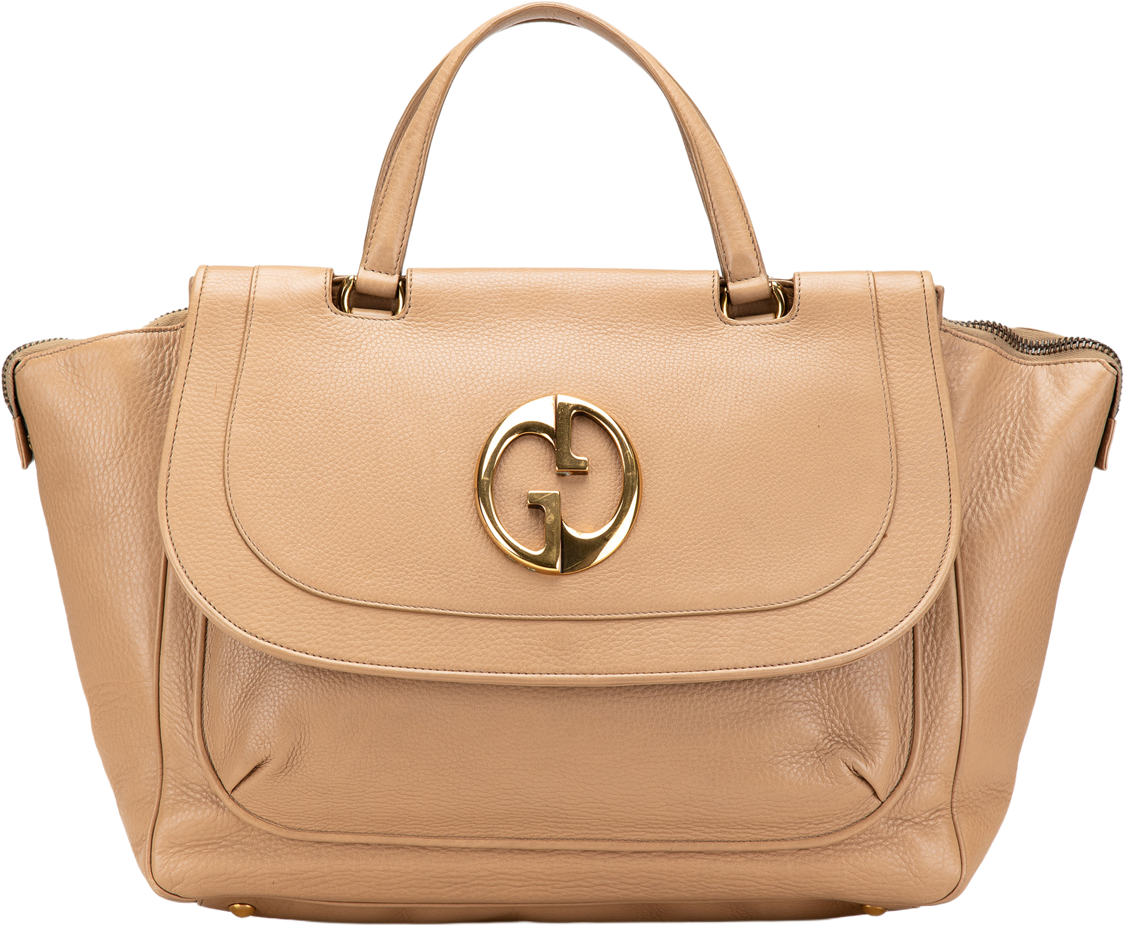 Gucci Medium Leather 1973 Handbag
