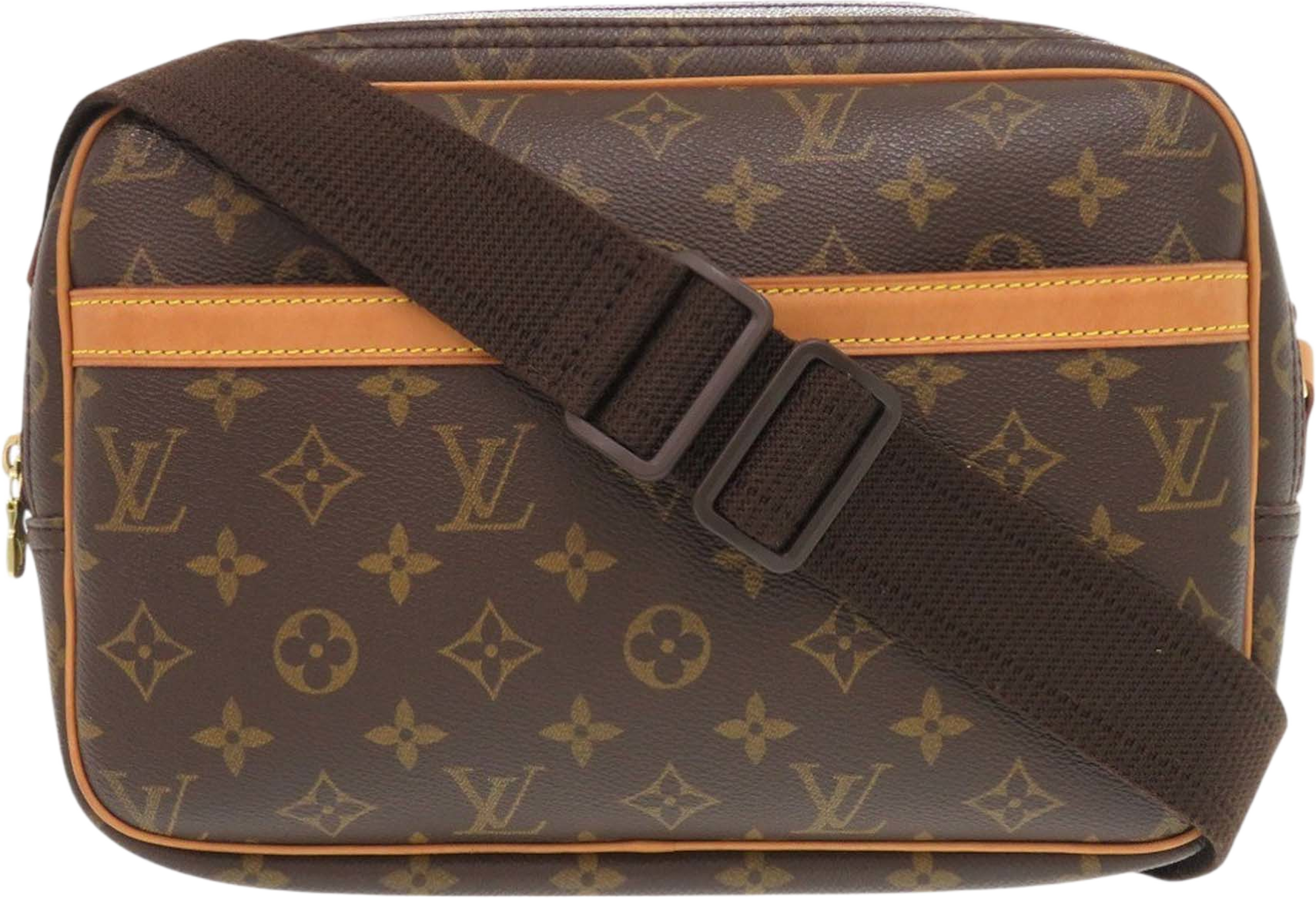 Louis Vuitton Monogram Reporter Pm, från Luxclusif, i färgen brown. Klicka för att öppna bilden i stort format