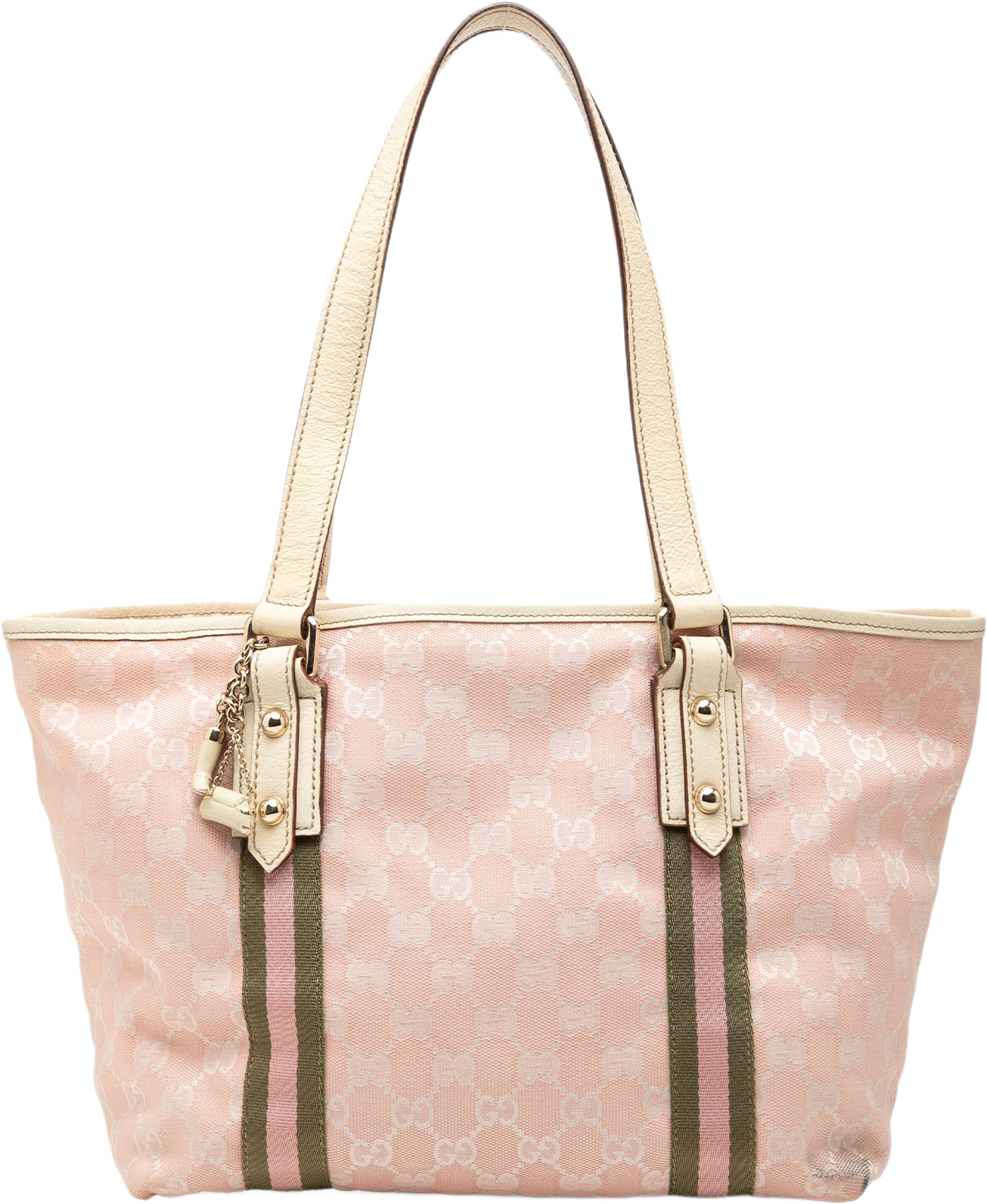 Gucci Gg Canvas Jolicoeur Tote, från Luxclusif, i färgen pink. Klicka för att öppna bilden i stort format