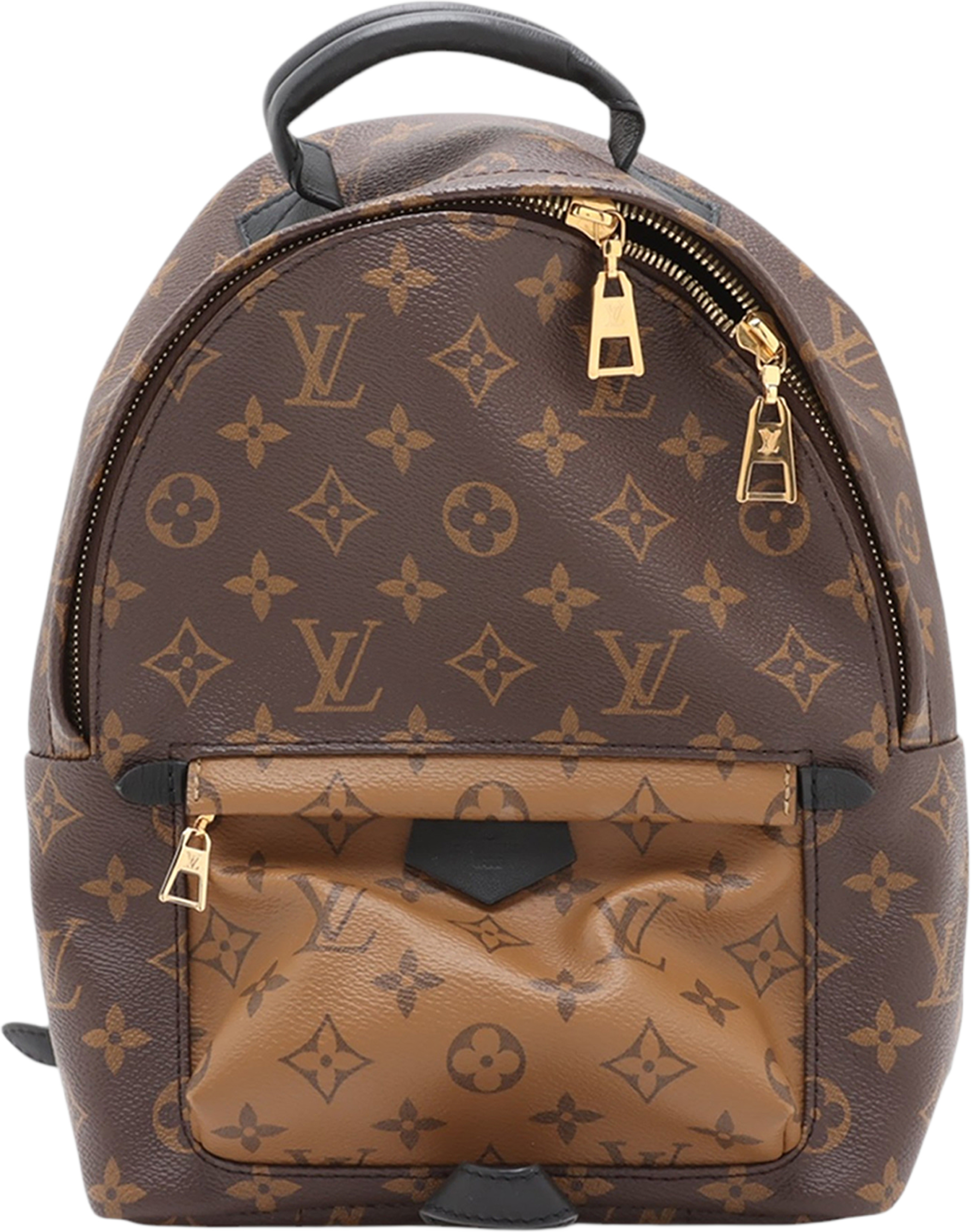 Louis Vuitton Monogram Reverse Palm Springs Pm, från Luxclusif, i färgen brun. Klicka för att öppna bilden i stort format