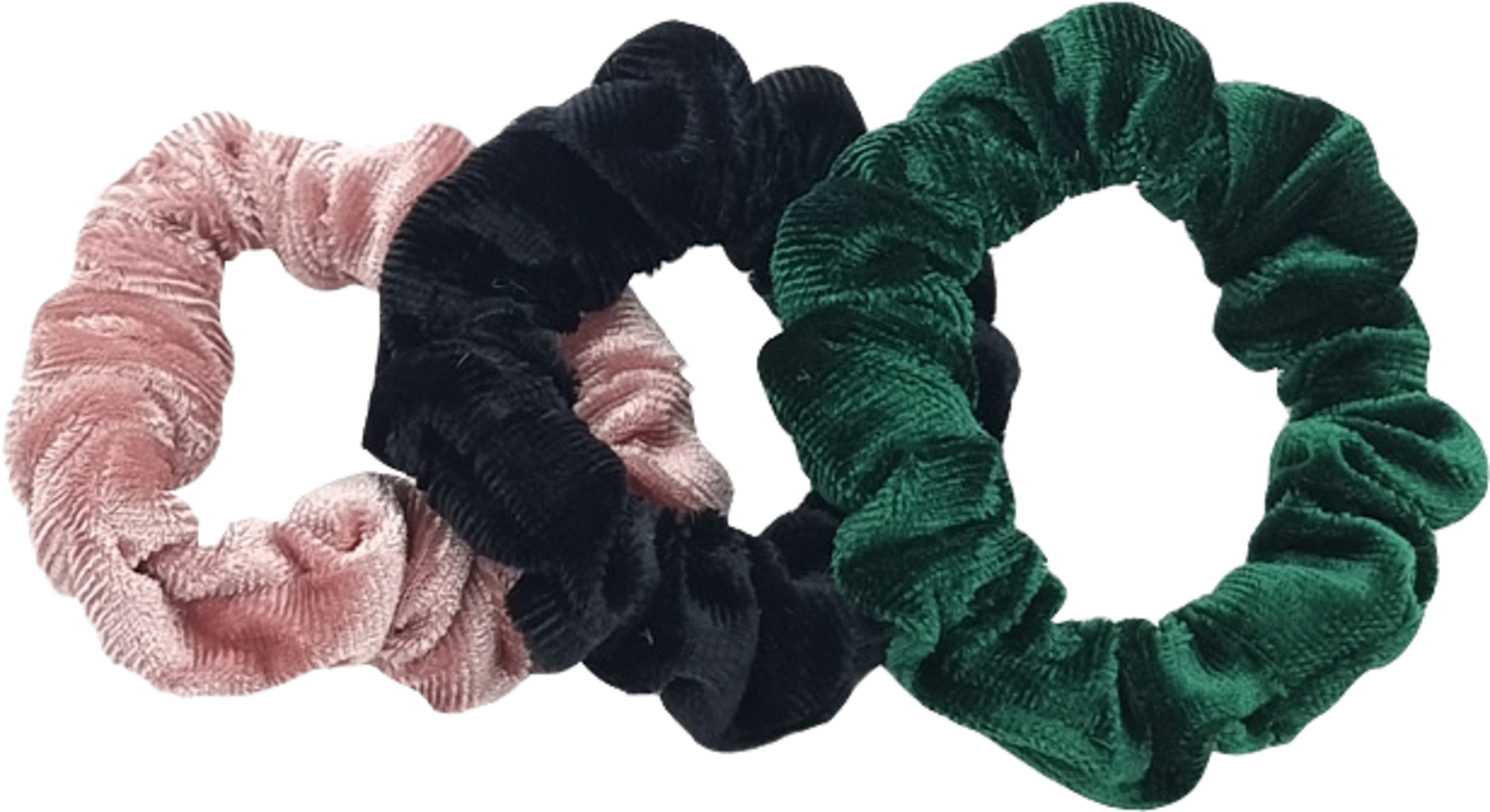 3 Pack Mini Sammets-scrunchies