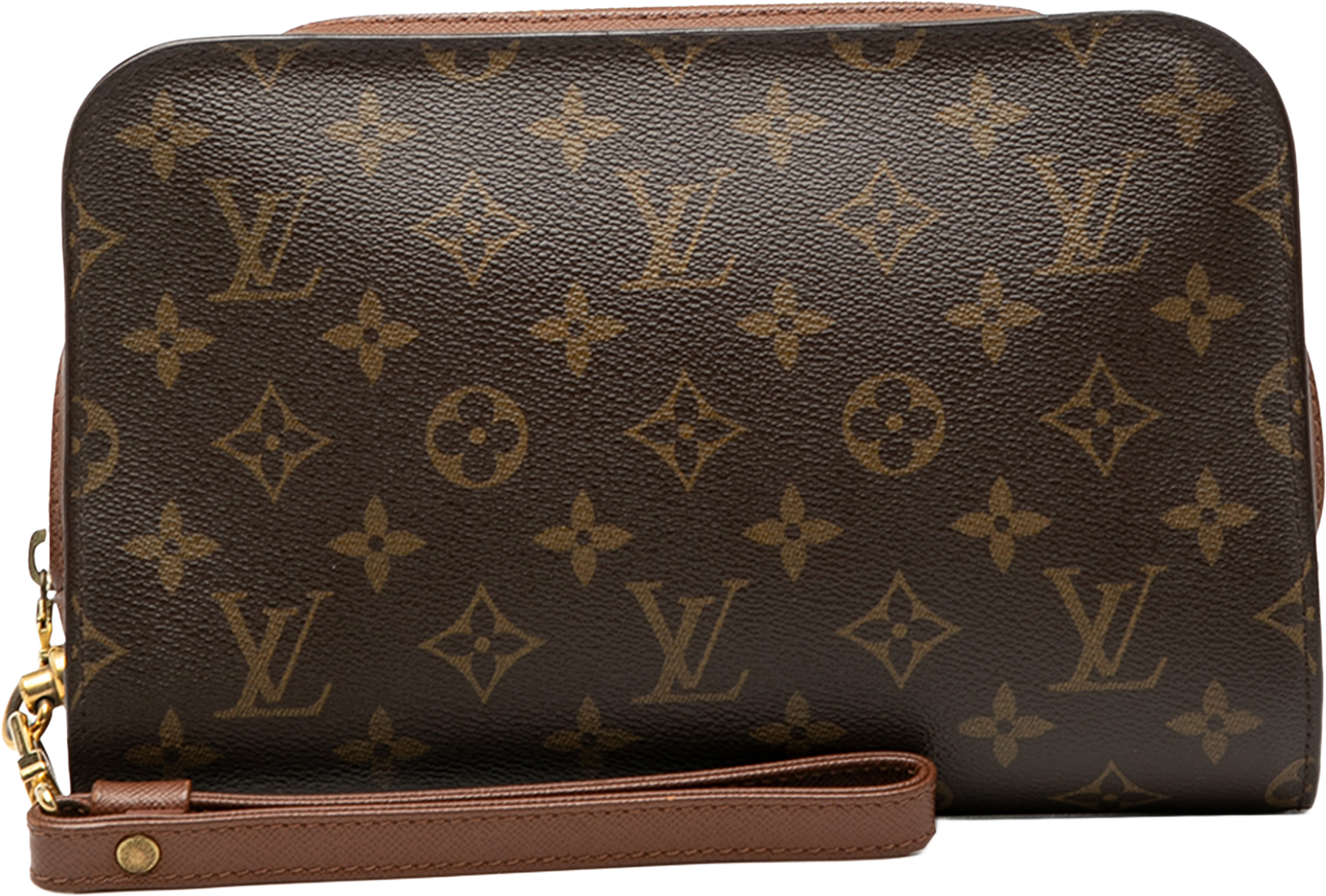 Louis Vuitton Monogram Orsay, från Luxclusif, i färgen brown. Klicka för att öppna bilden i stort format