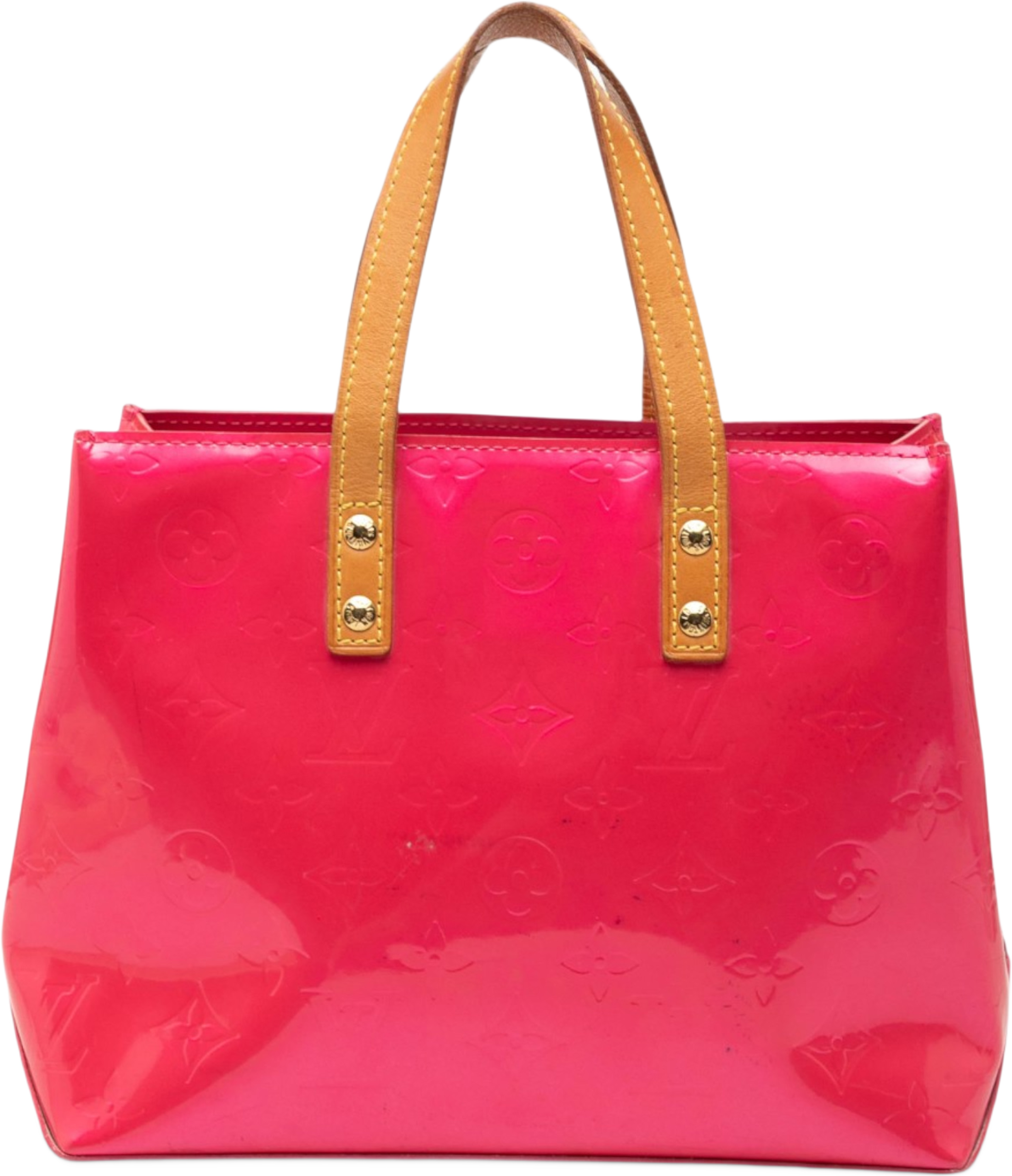 Louis Vuitton Monogram Vernis Reade Pm, från Luxclusif, i färgen rosa. Klicka för att öppna bilden i stort format