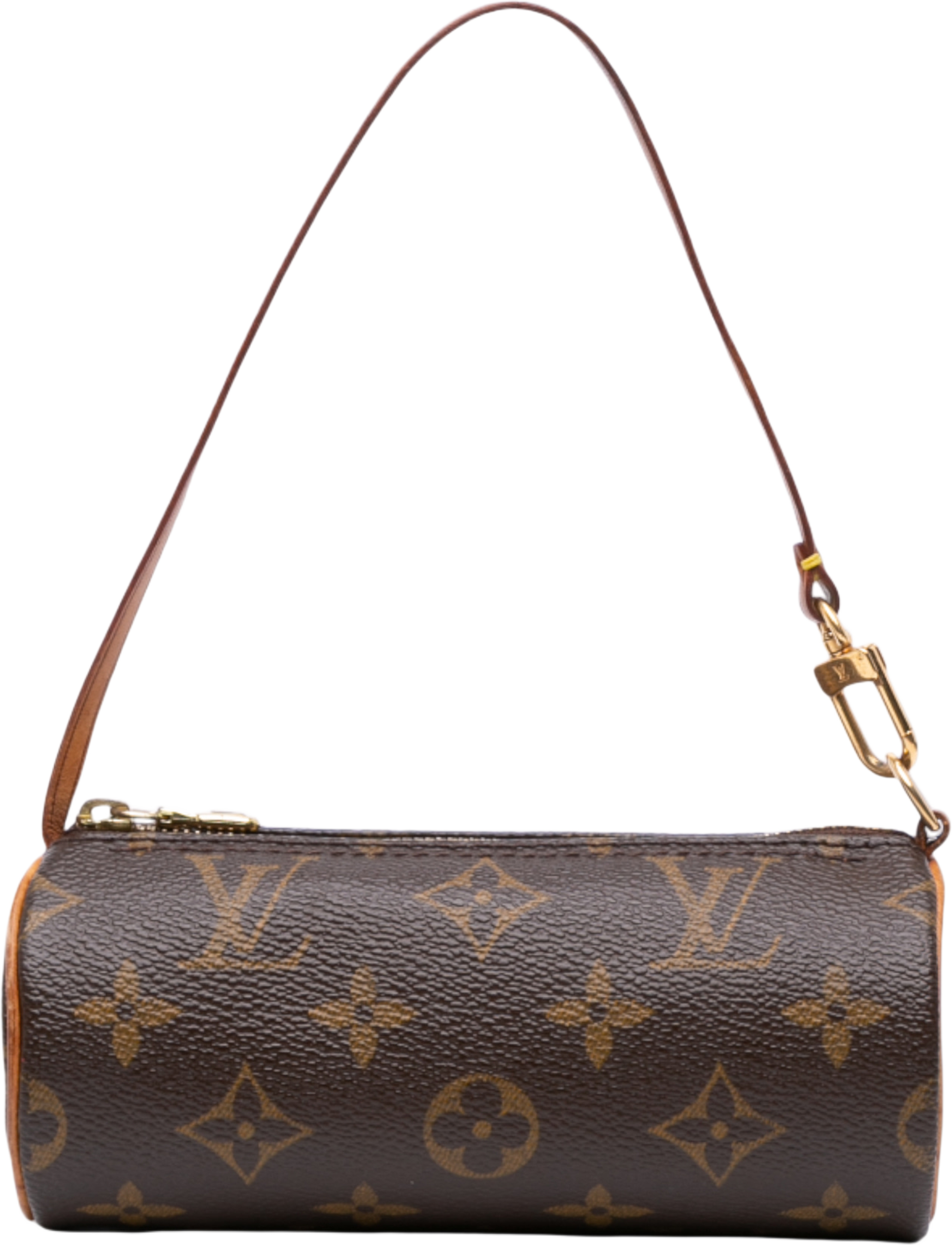 Louis Vuitton Monogram Papillon Pochette, från Luxclusif, i färgen brown. Klicka för att öppna bilden i stort format