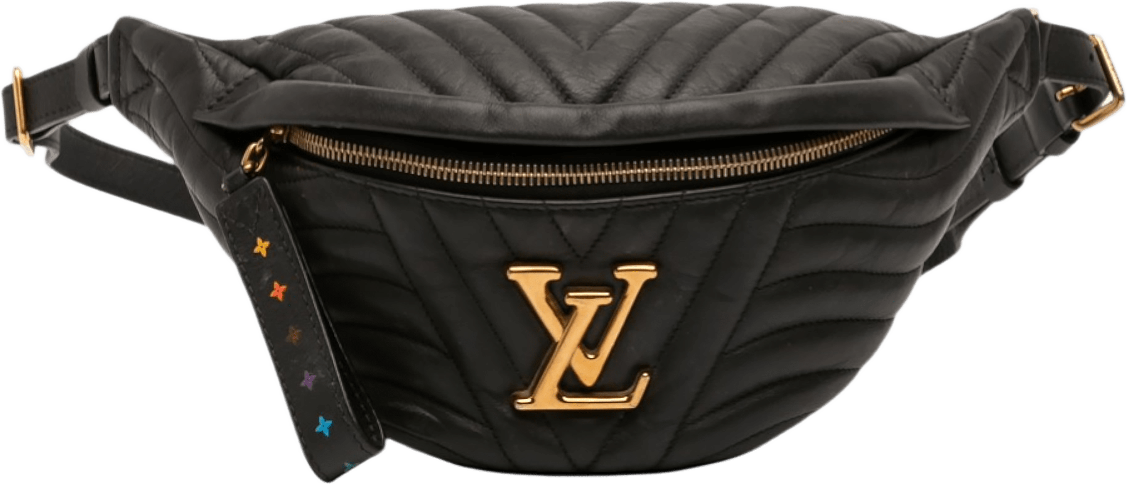 Louis Vuitton New Wave Bumbag, från Luxclusif, i färgen black. Klicka för att öppna bilden i stort format