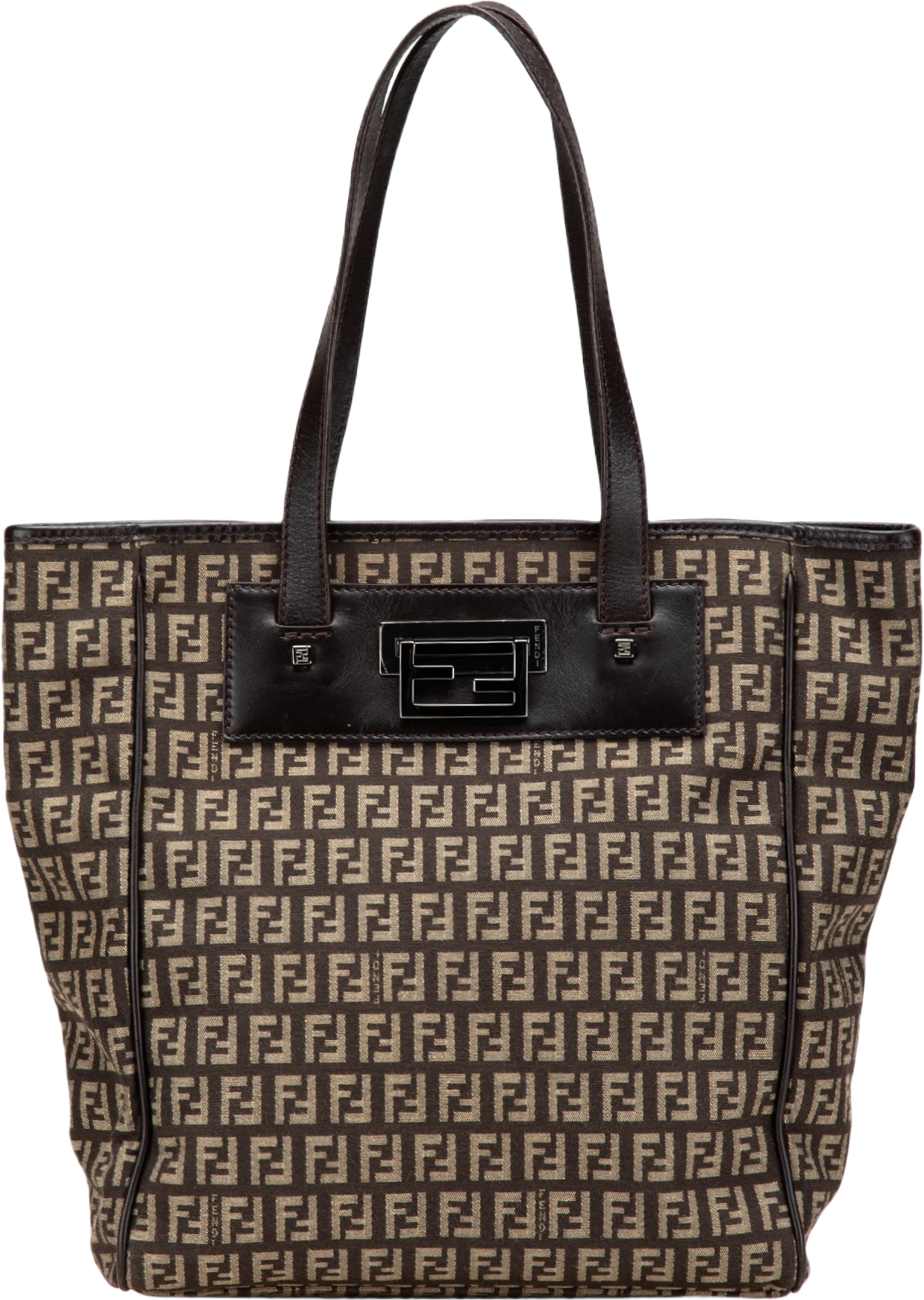 Fendi Zucchino Canvas Tote