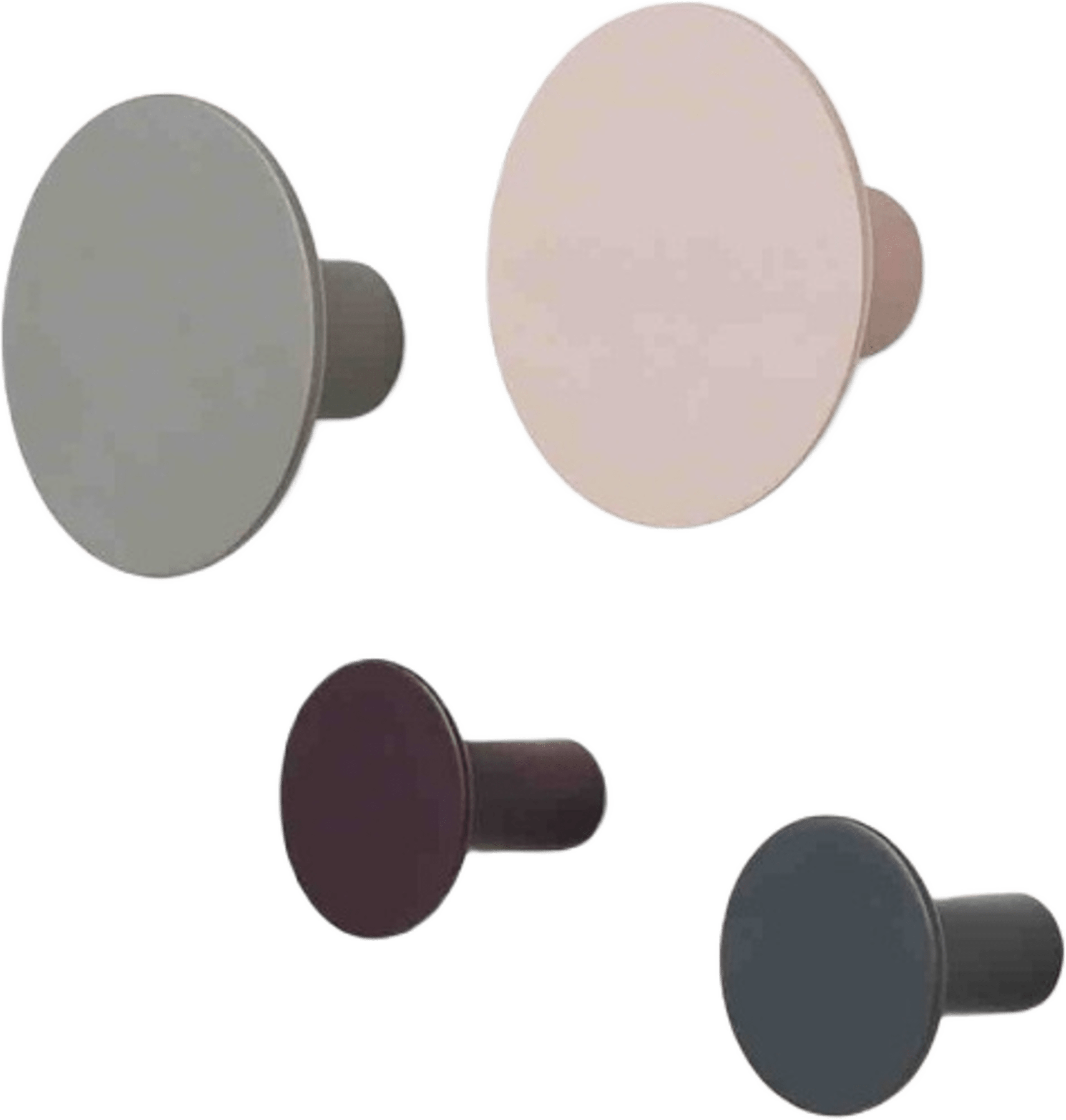PONTO Väggkrokar Set/4