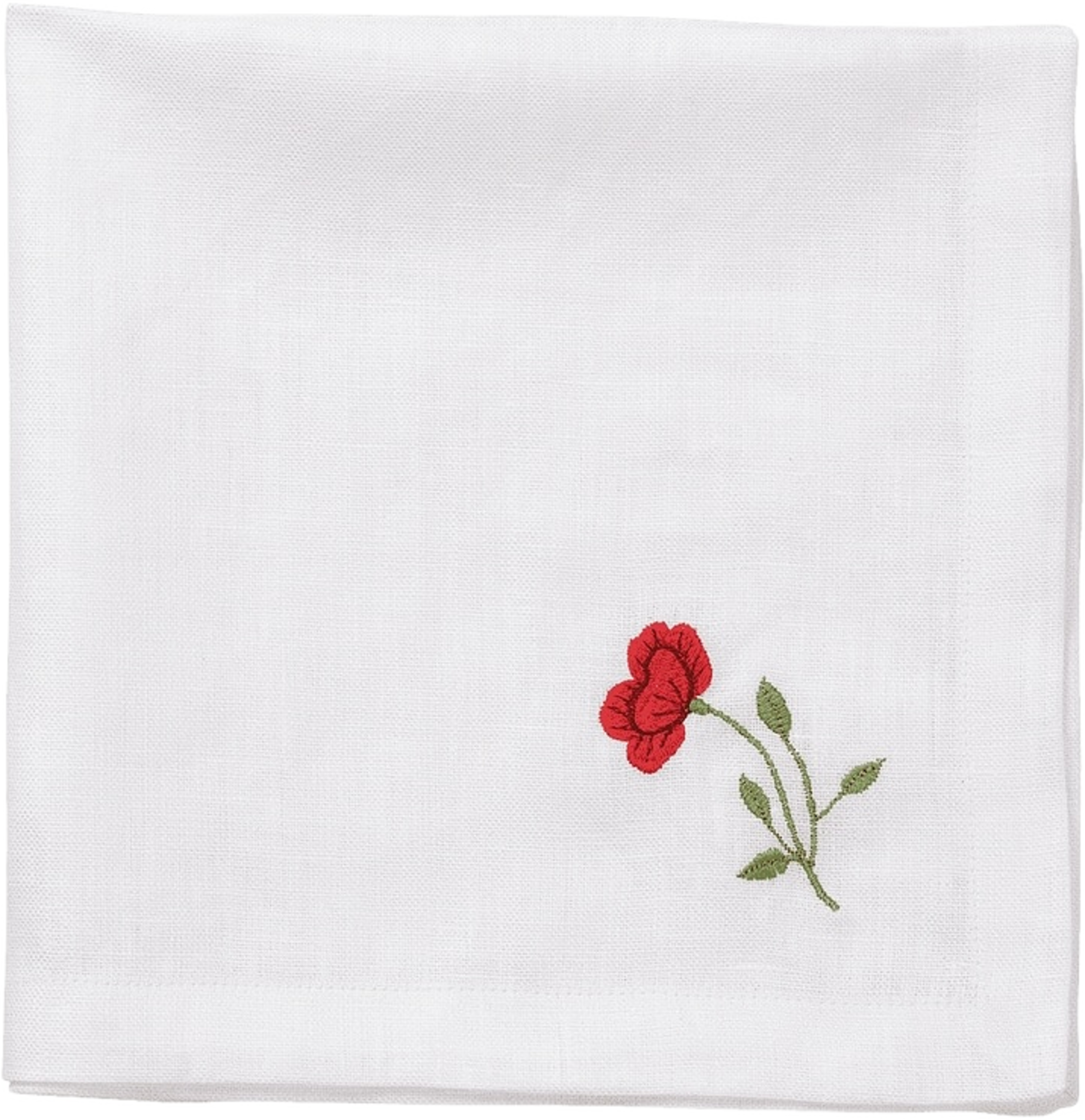 Bouquet Servett - Burgundy 45x45 Cm, från Pick A Poppy, i färgen burgundy. Klicka för att öppna bilden i stort format