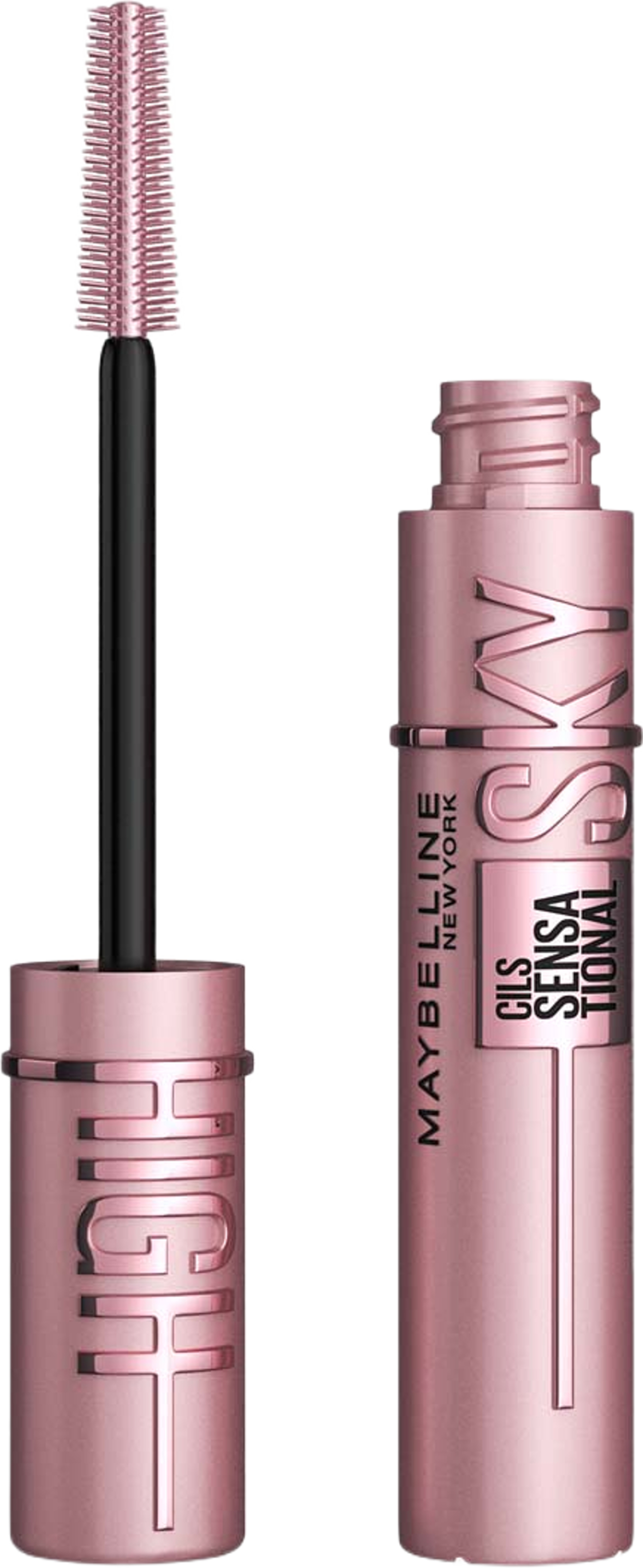 Lash Sensational Sky High Mascara True Brown, från Maybelline, i färgen True Brown. Klicka för att öppna bilden i stort format