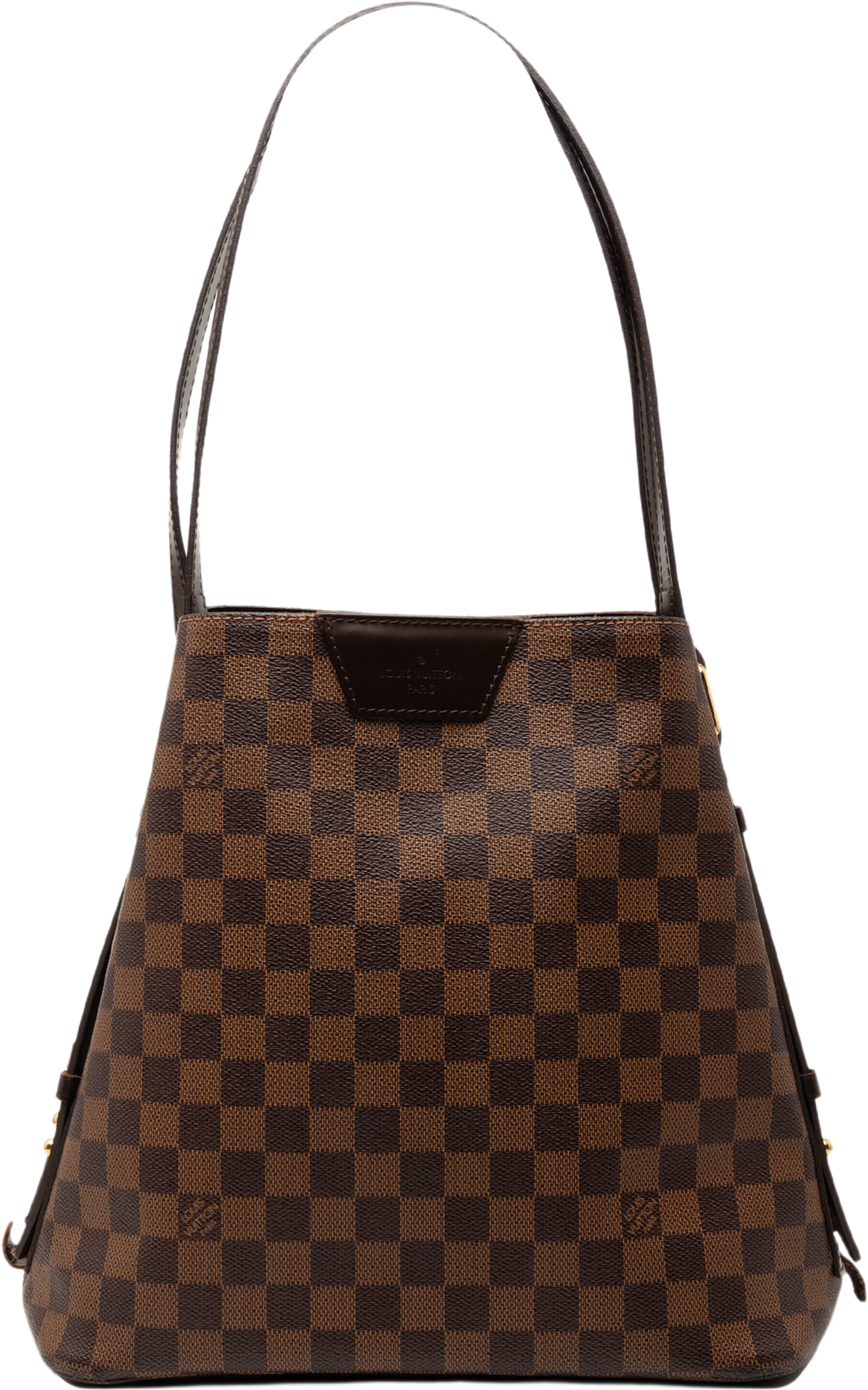 Louis Vuitton Damier Ebene Cabas Rivington, från Luxclusif, i färgen brown. Klicka för att öppna bilden i stort format