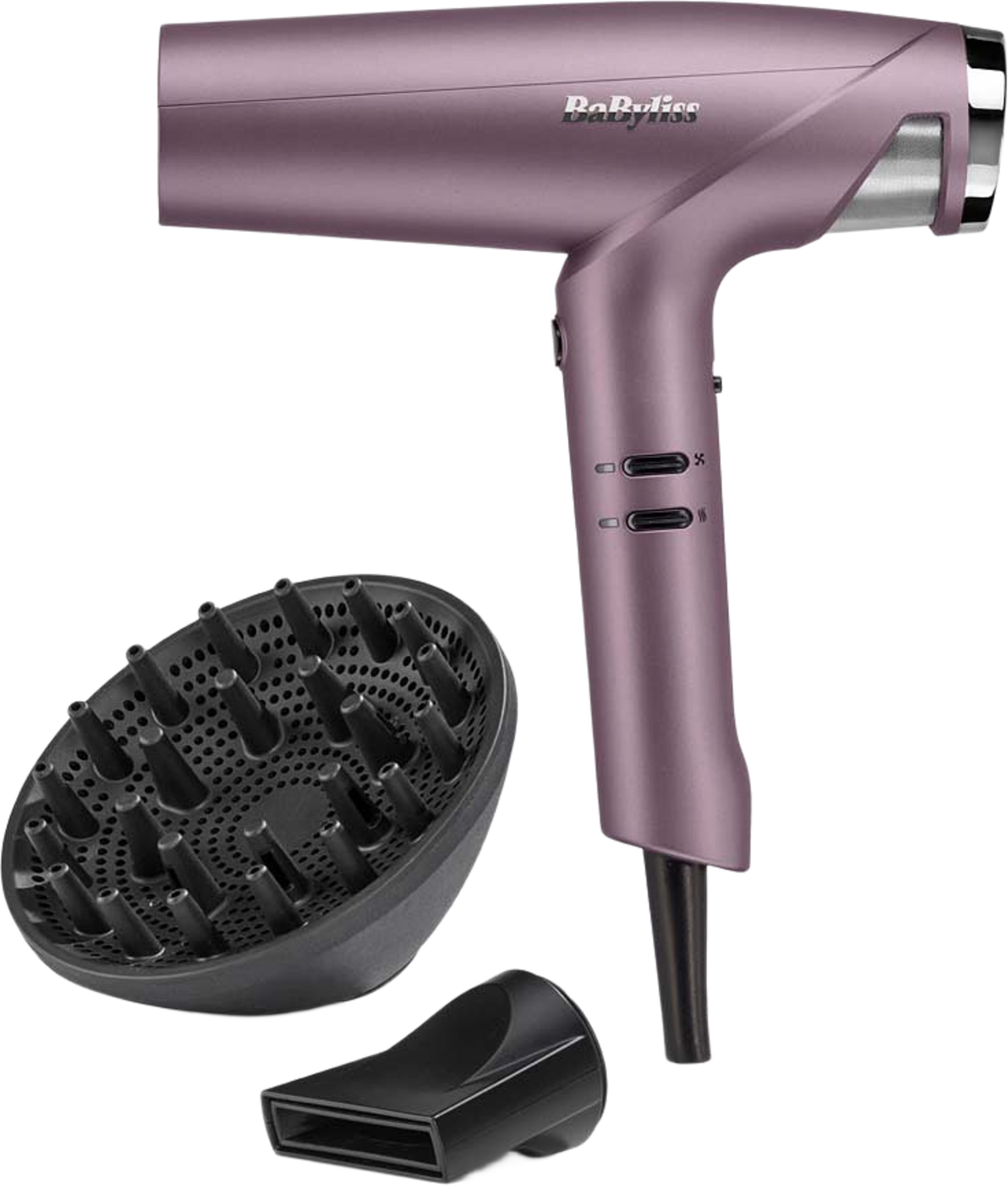 Futura Dryer D6051DE, från Babyliss, i färgen Dusty Lavendar. Klicka för att öppna bilden i stort format