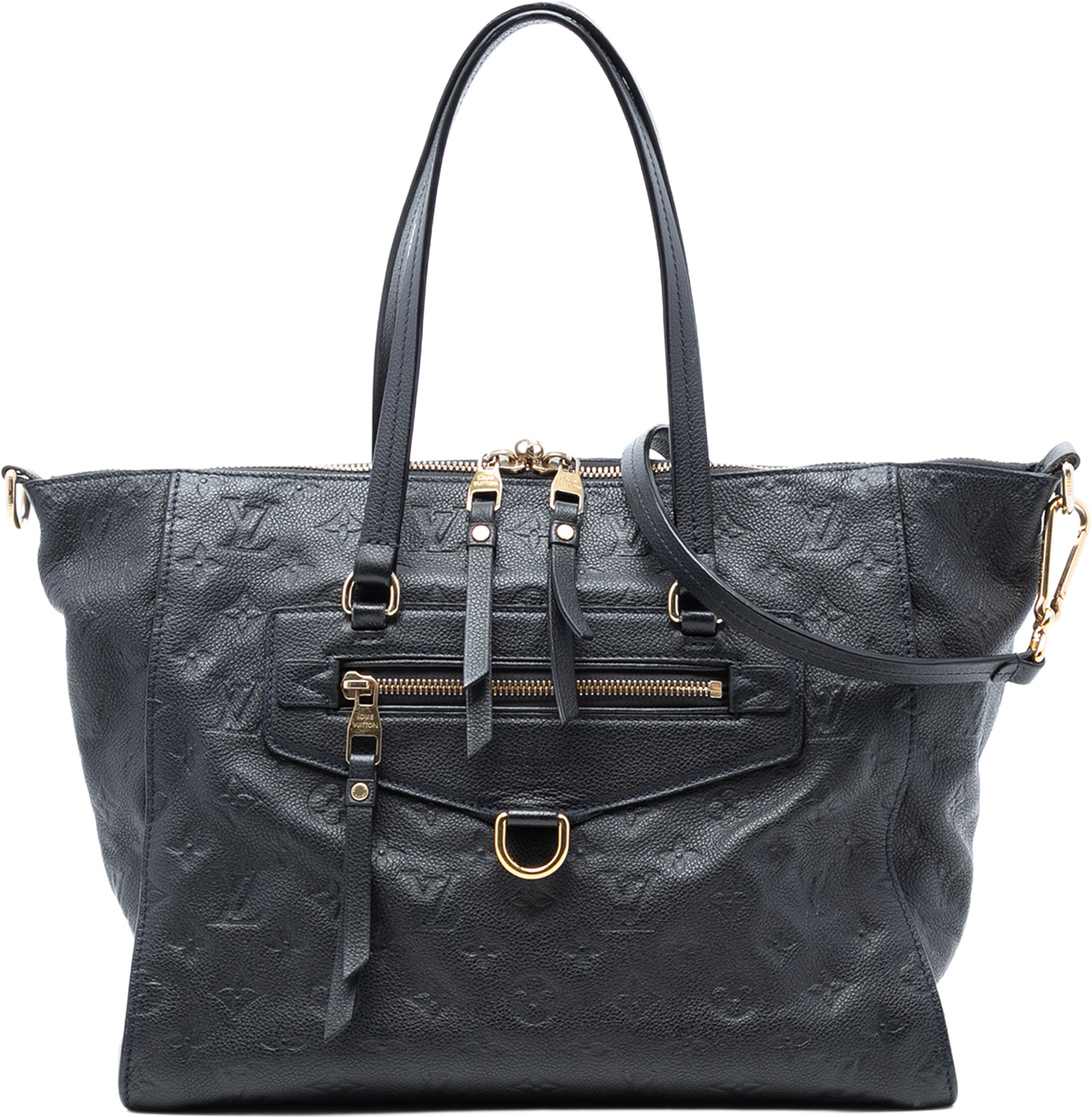 Louis Vuitton Monogram Empreinte Lumineuse Pm, från Luxclusif, i färgen black. Klicka för att öppna bilden i stort format