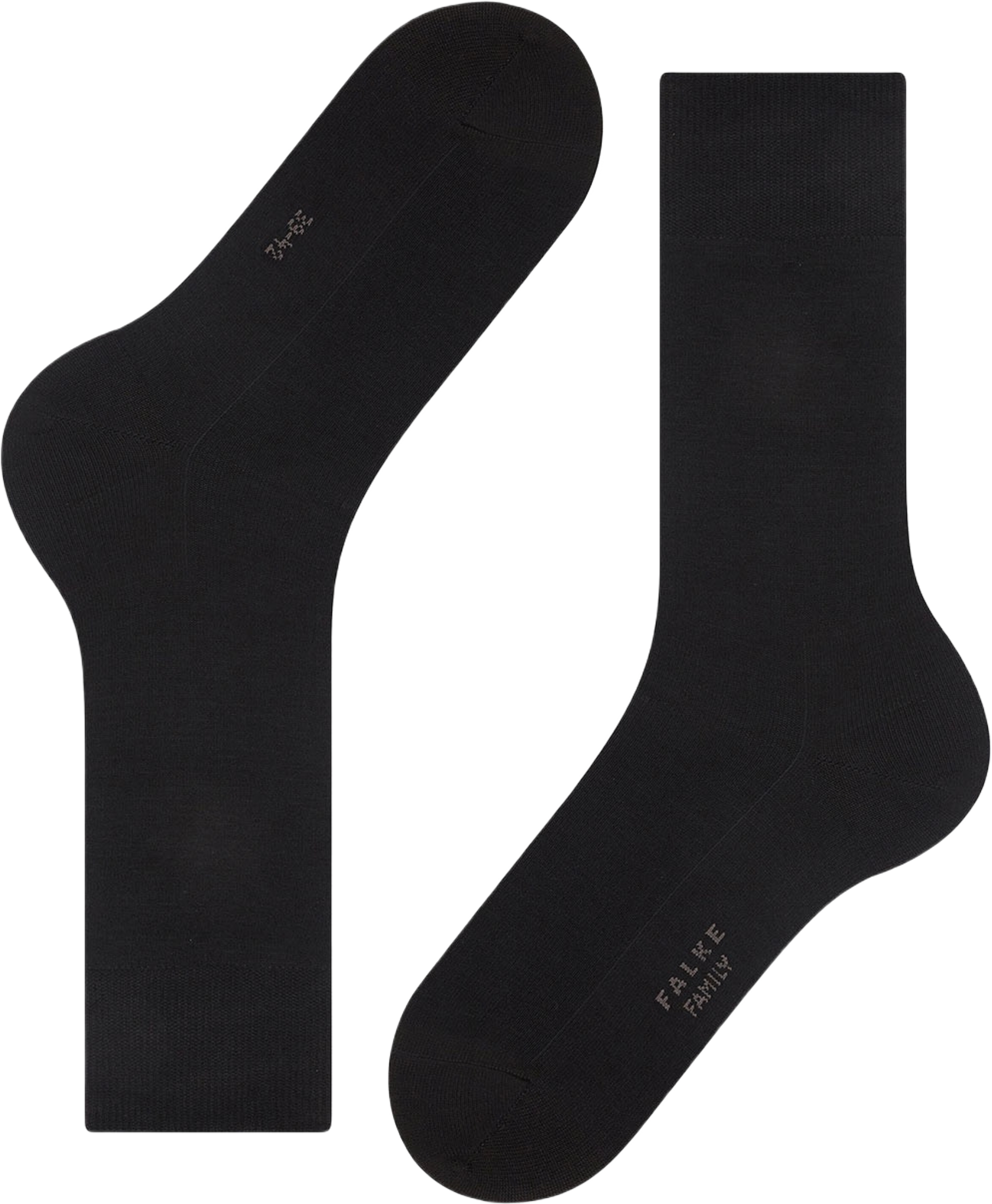 Family Socks, från Falke, i färgen Black.