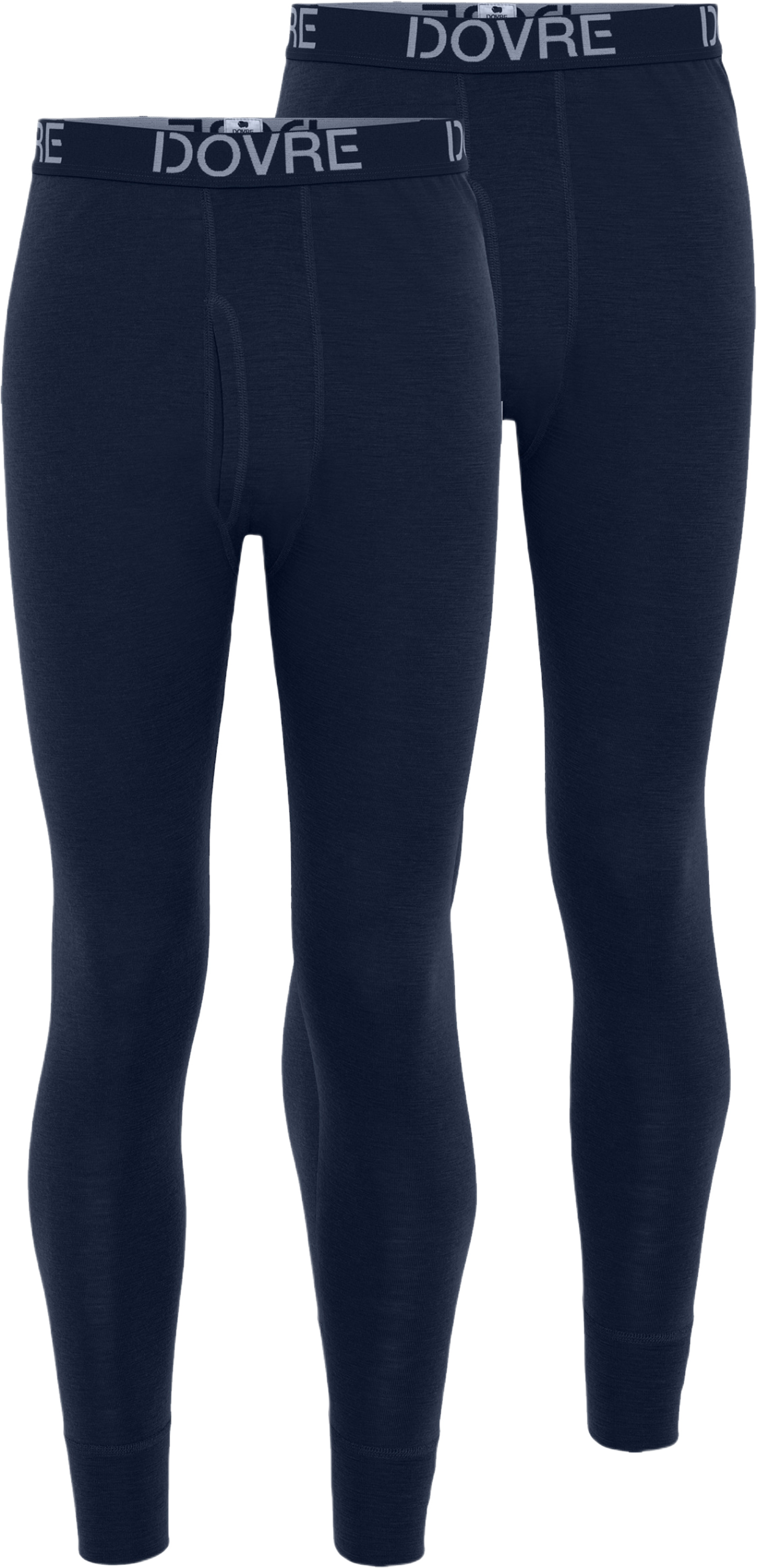 2-pack Långkalsonger | 100% Merinoull | Grön