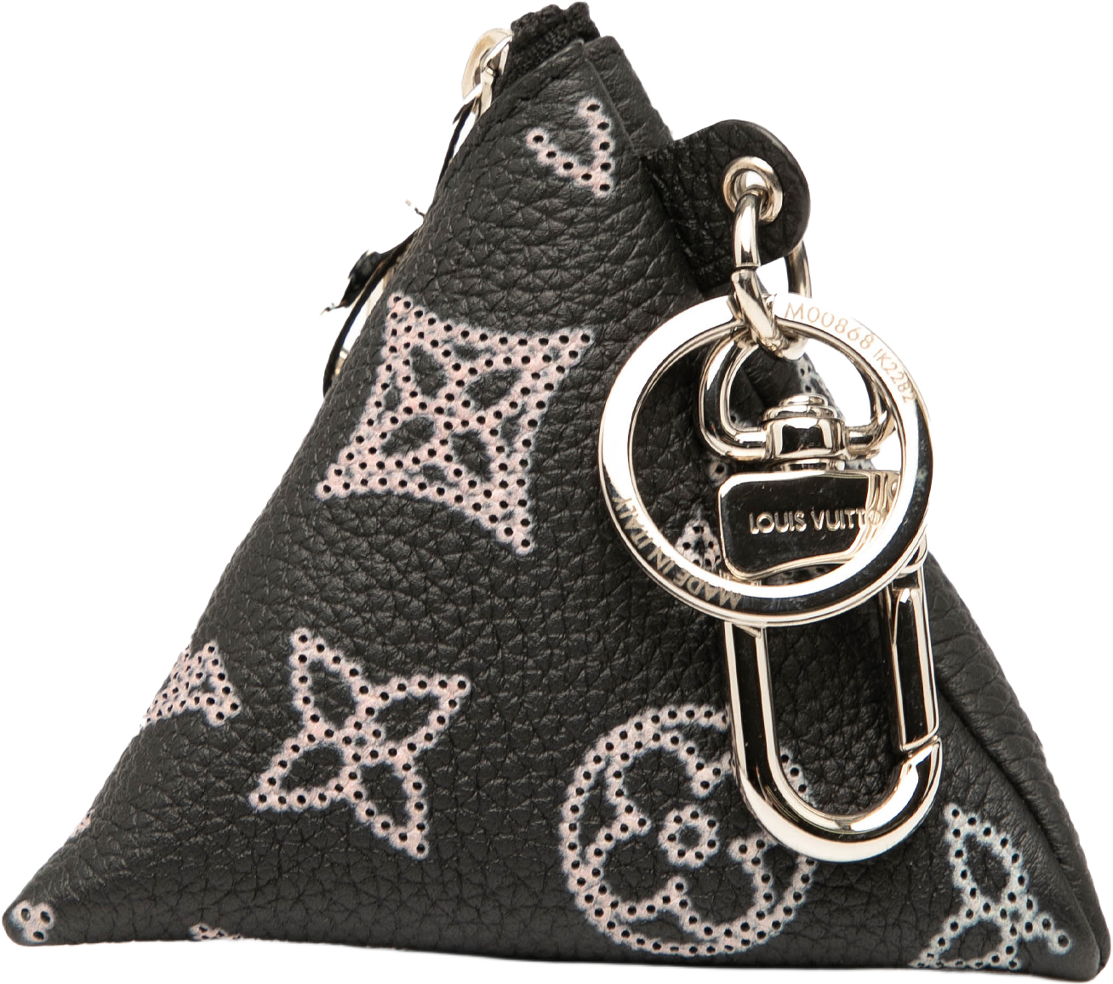Louis Vuitton Monogram Mahina Berlingo Key Pouch, från Luxclusif, i färgen black. Klicka för att öppna bilden i stort format