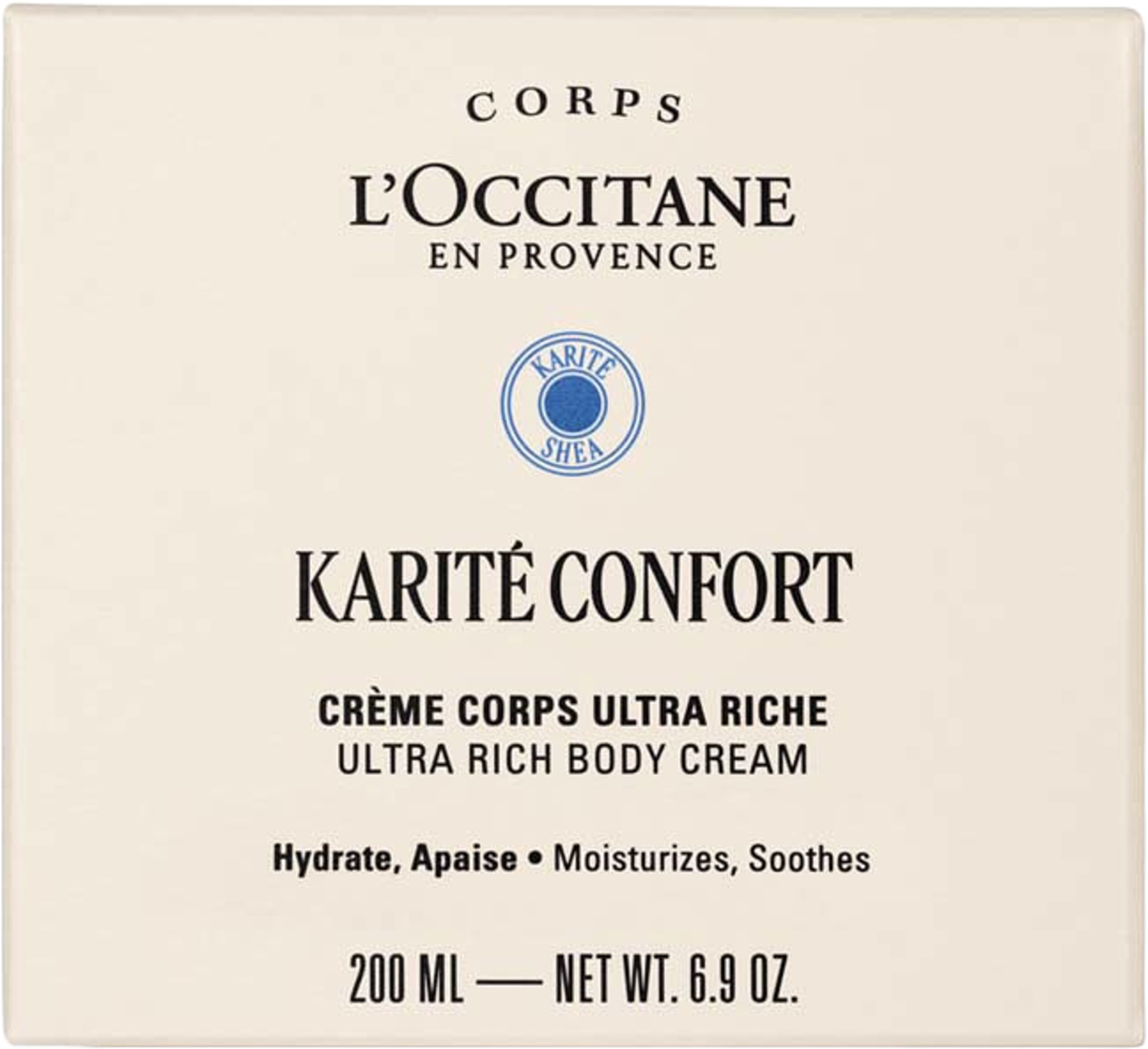 Shea Butter (Karité) Ultra Rich Body Cream, från L’Occitane en Provence. Klicka för att öppna bilden i stort format