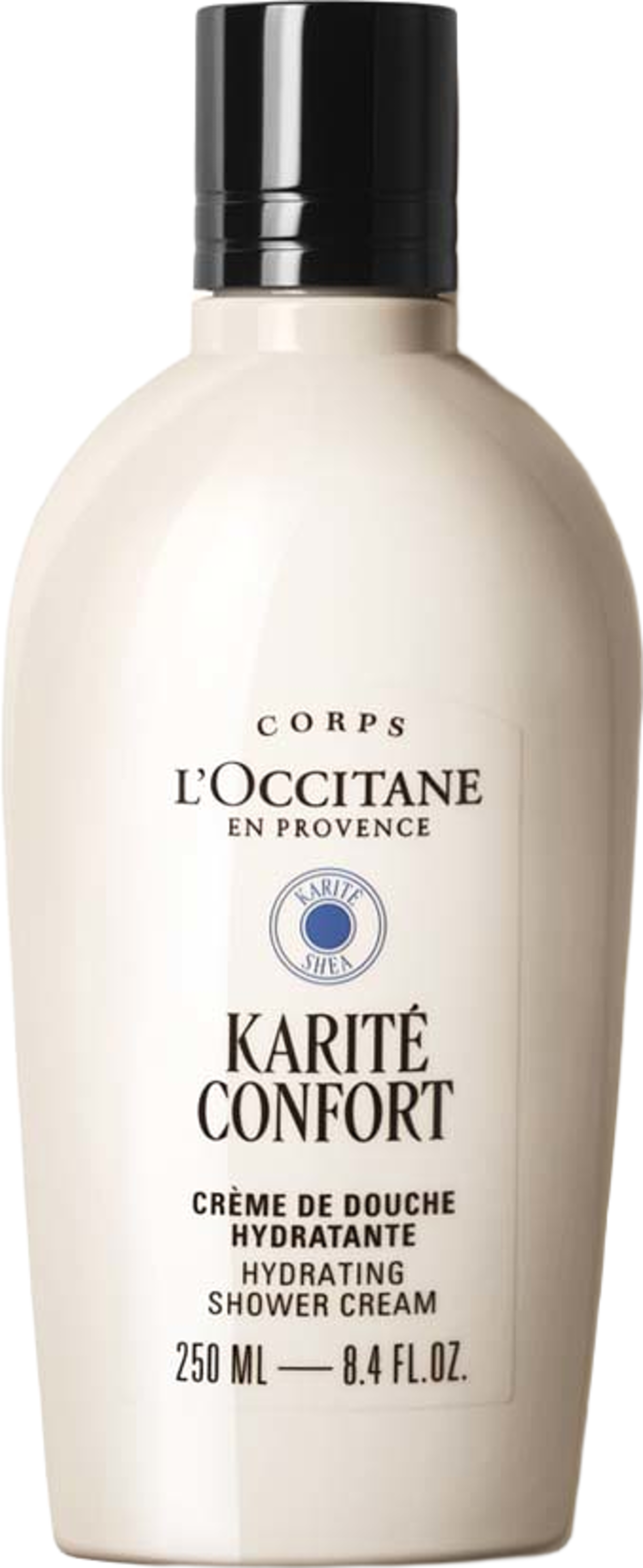 Shea Butter (Karité) Shower Cream, från L’Occitane en Provence. Klicka för att öppna bilden i stort format