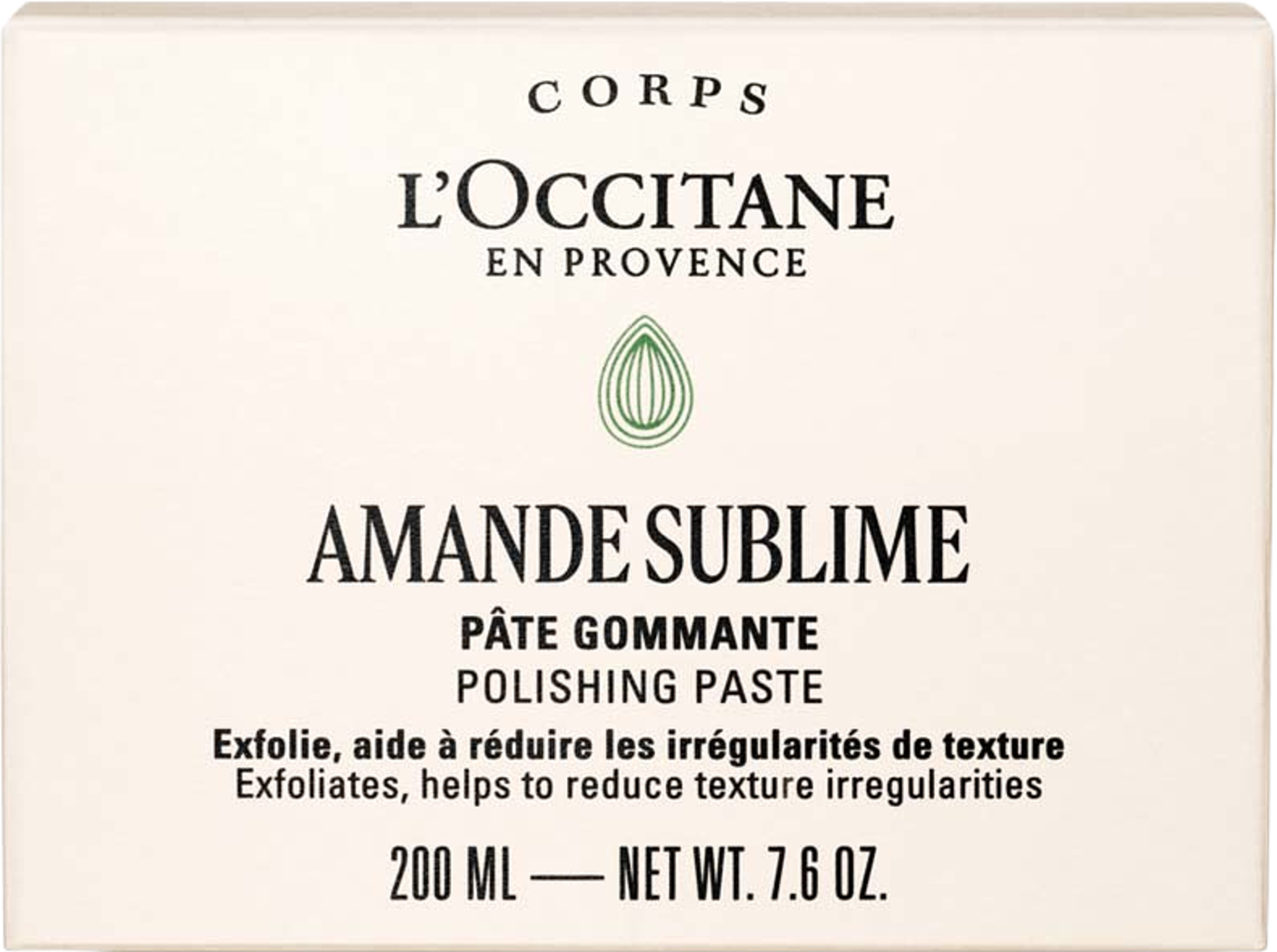 Almond (Amande) Polishing Paste, från L’Occitane en Provence. Klicka för att öppna bilden i stort format