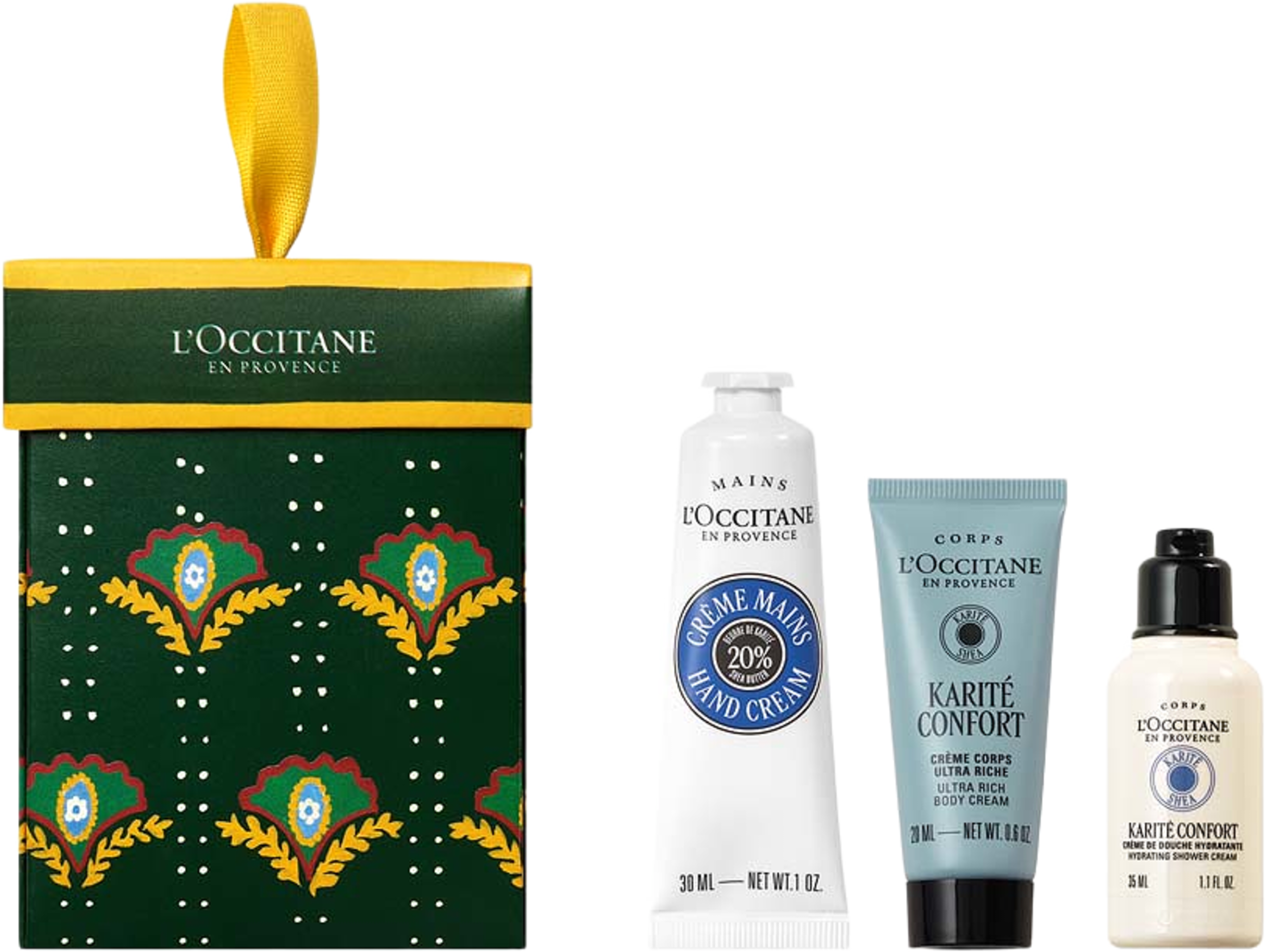 Karité Ornament, från L’Occitane en Provence. Klicka för att öppna bilden i stort format