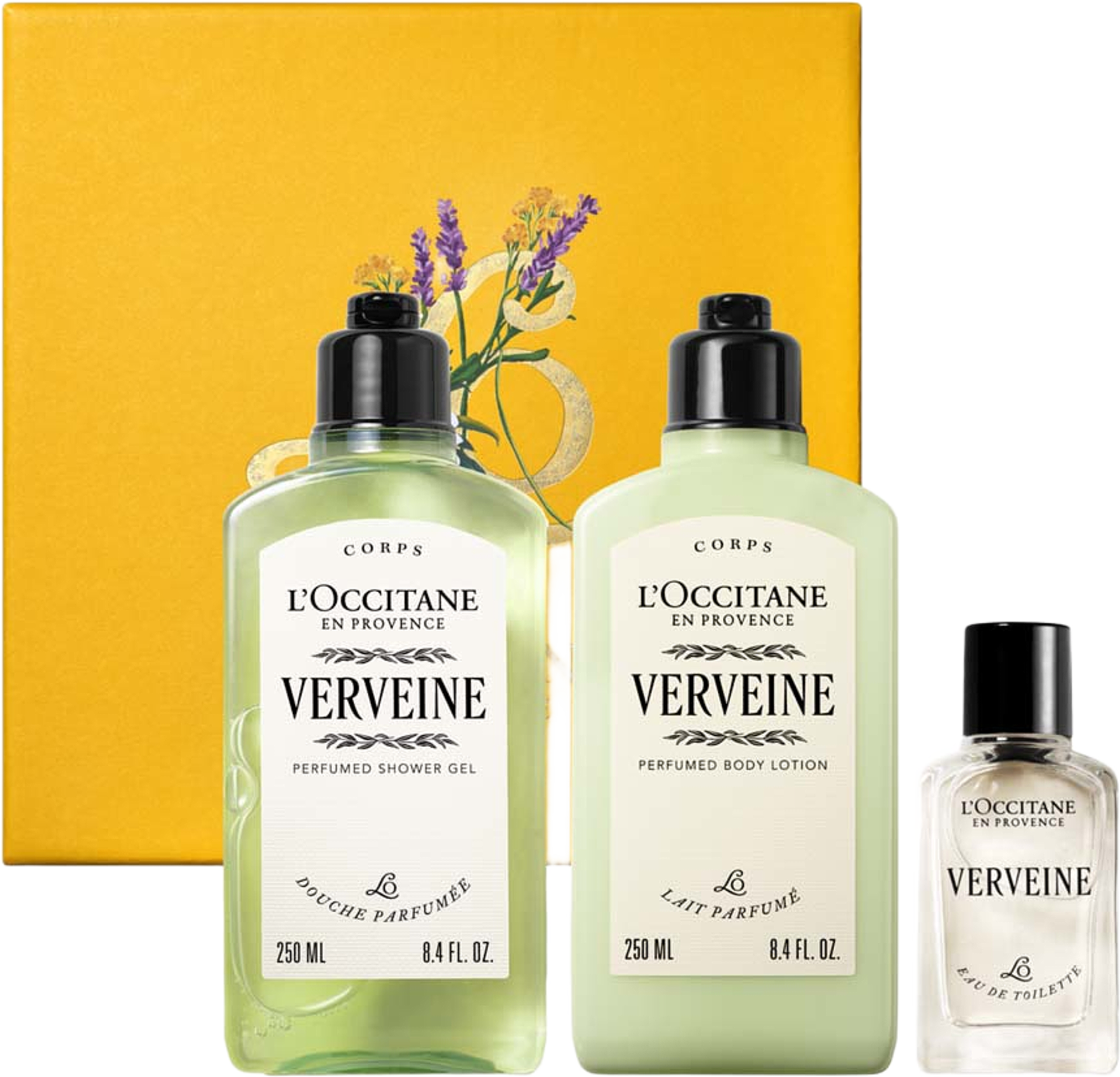 Verveine Body Set, från L’Occitane en Provence. Klicka för att öppna bilden i stort format