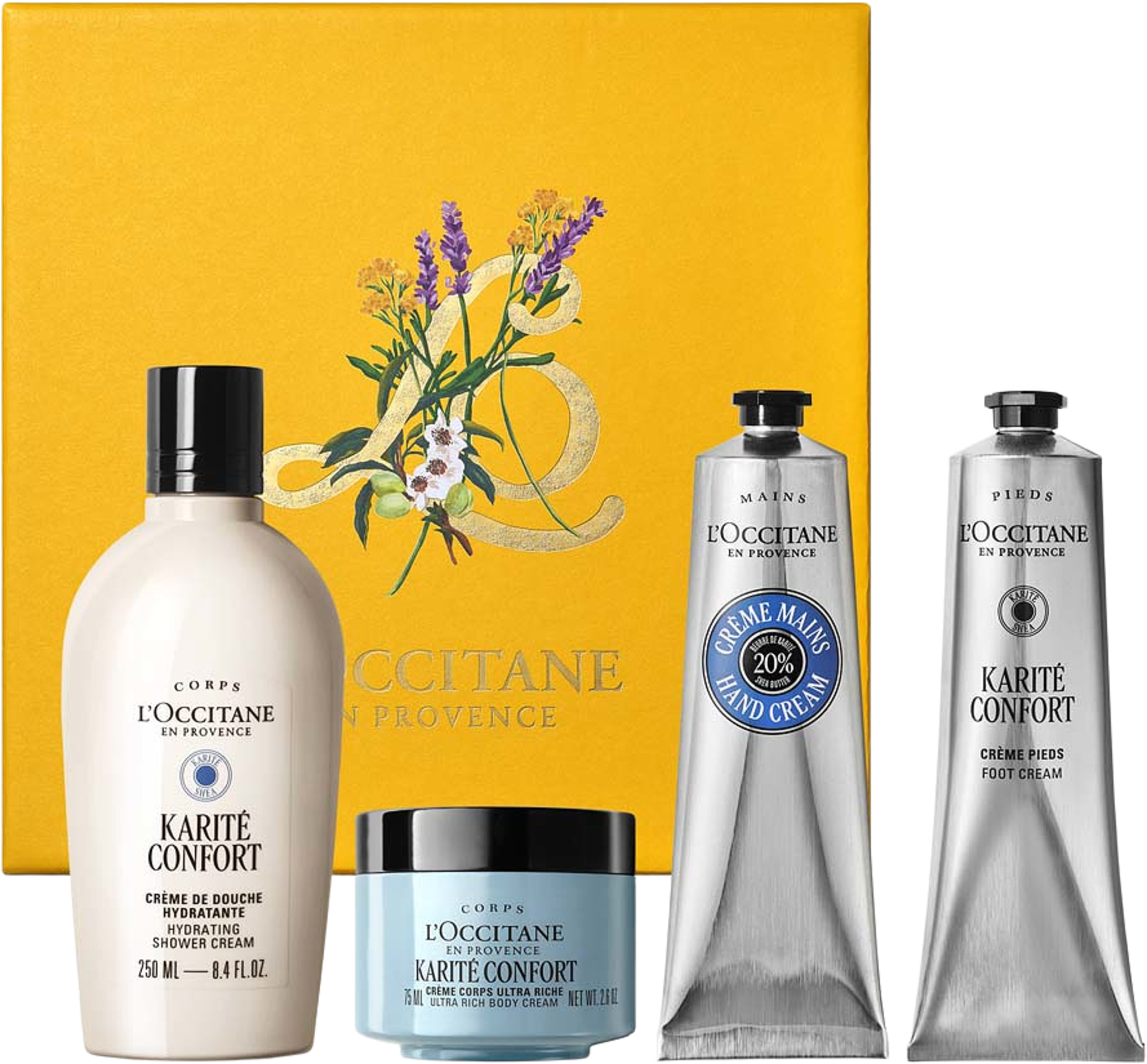 Shea (Karité) Body Set, från L’Occitane en Provence. Klicka för att öppna bilden i stort format