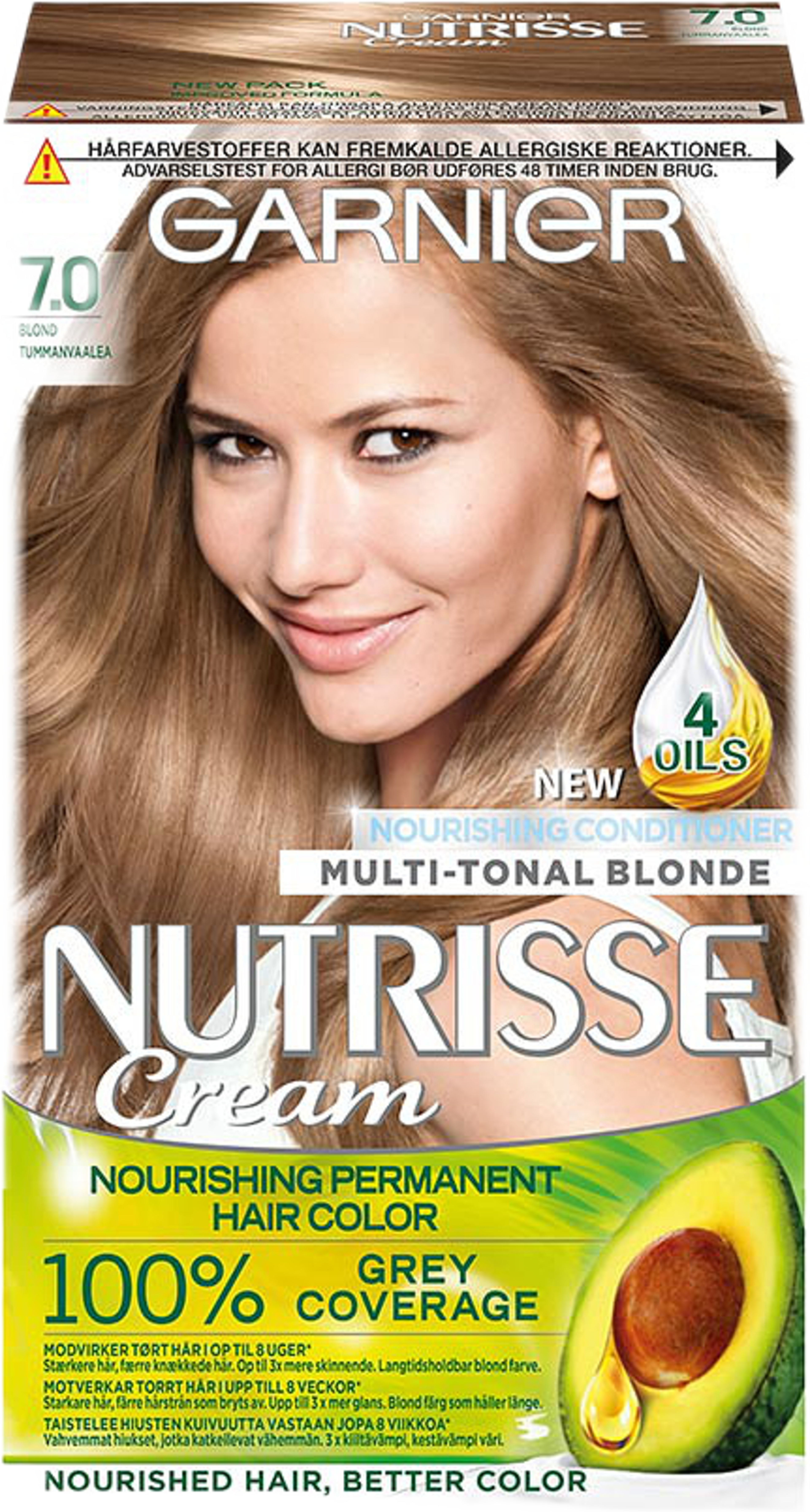 Nutrisse Permanent Nourishing Hair Color Nivå 3