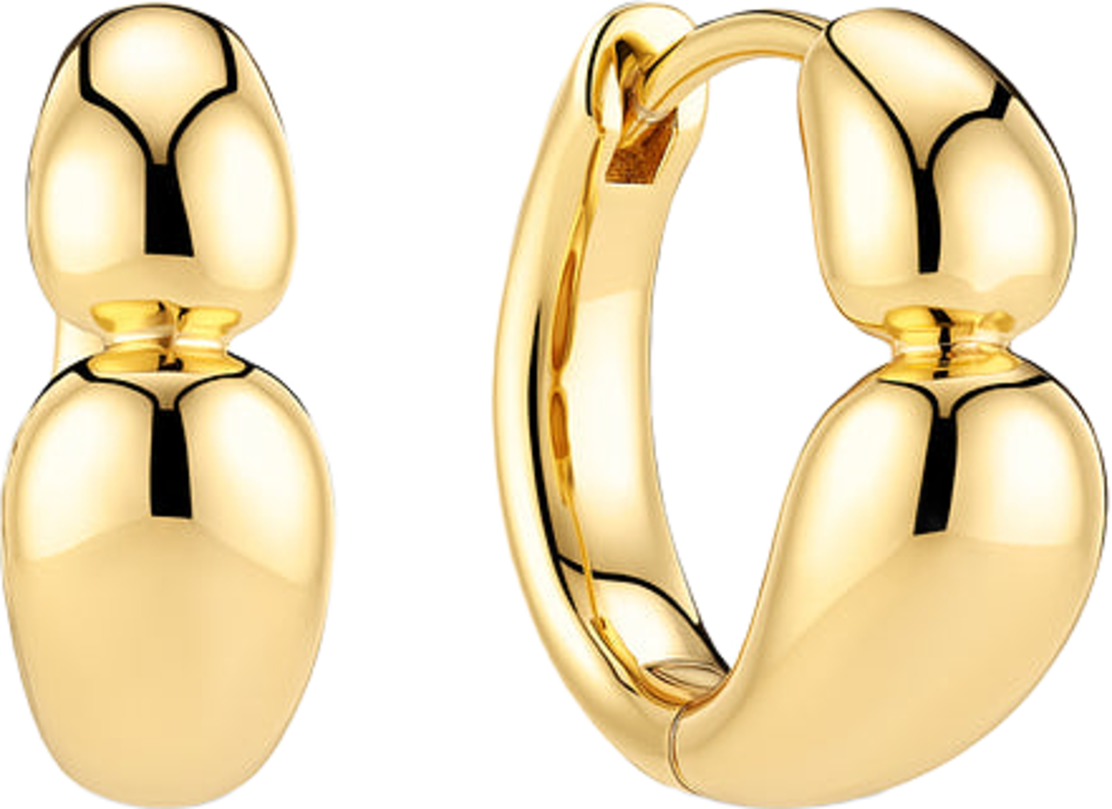 Goccia Creolo Piccolo Pianura Earrings