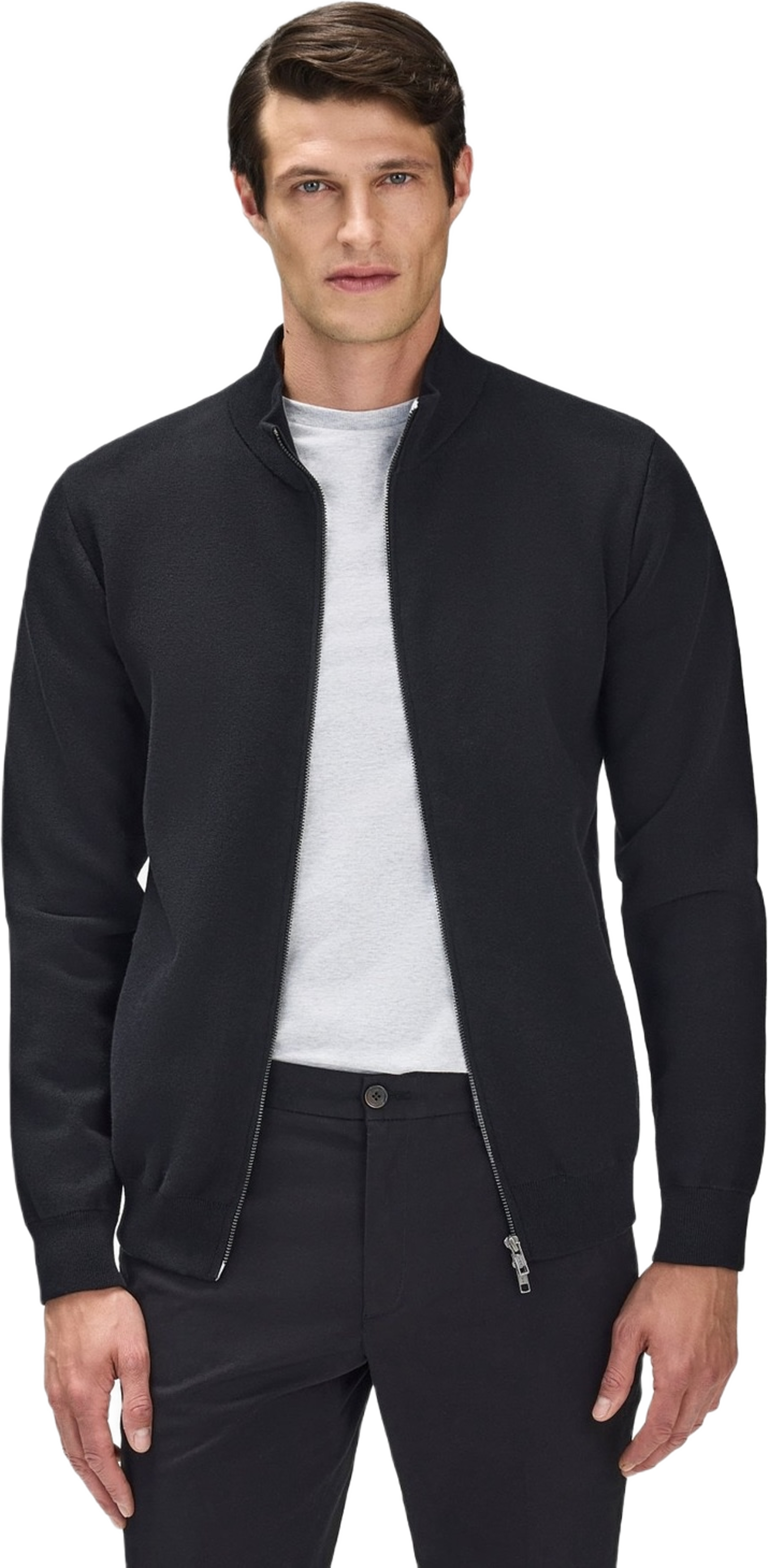 Cotton Zipper Sweater Ihan