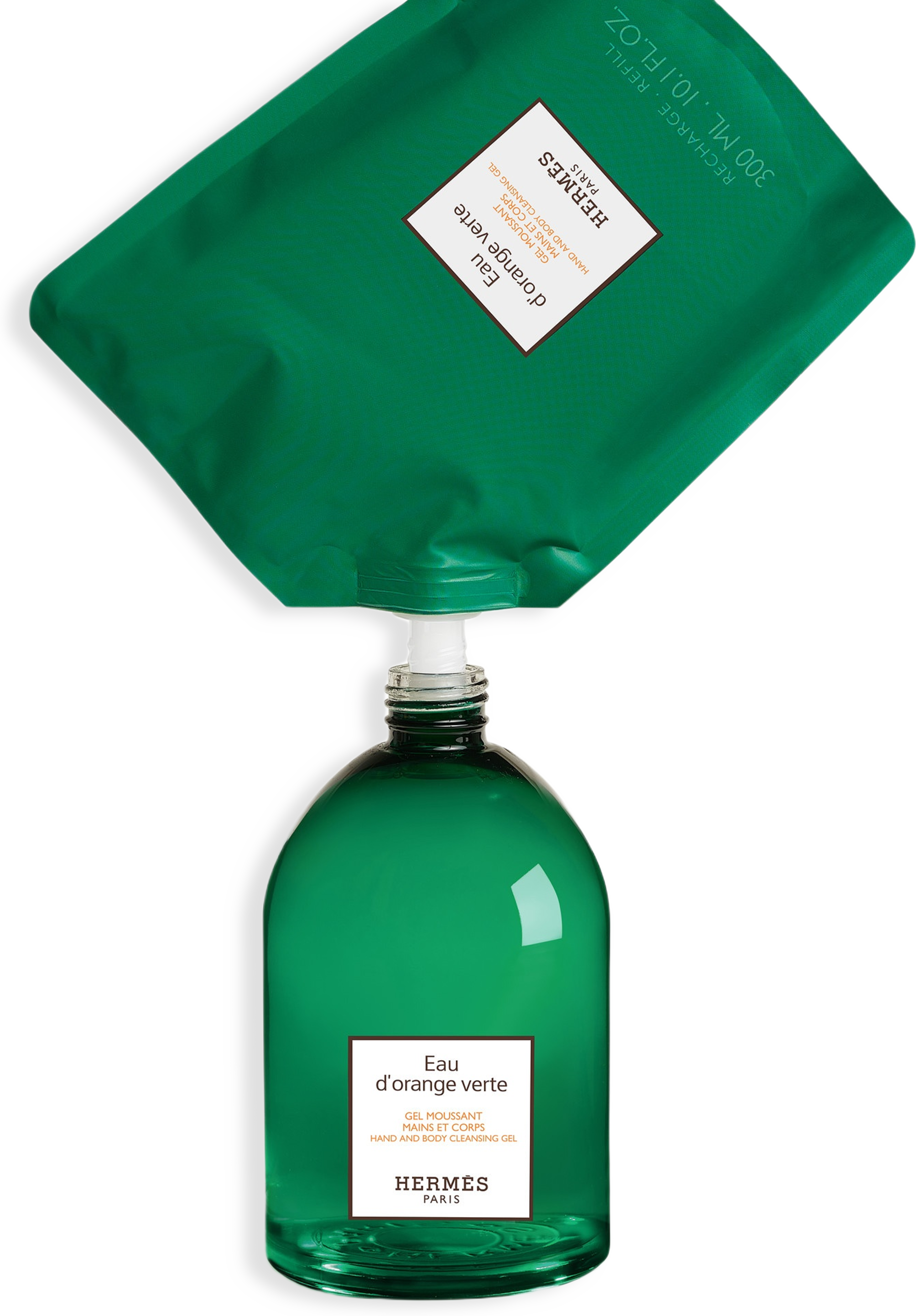 Eau d'orange verte Hand and Body Cleansing Gel