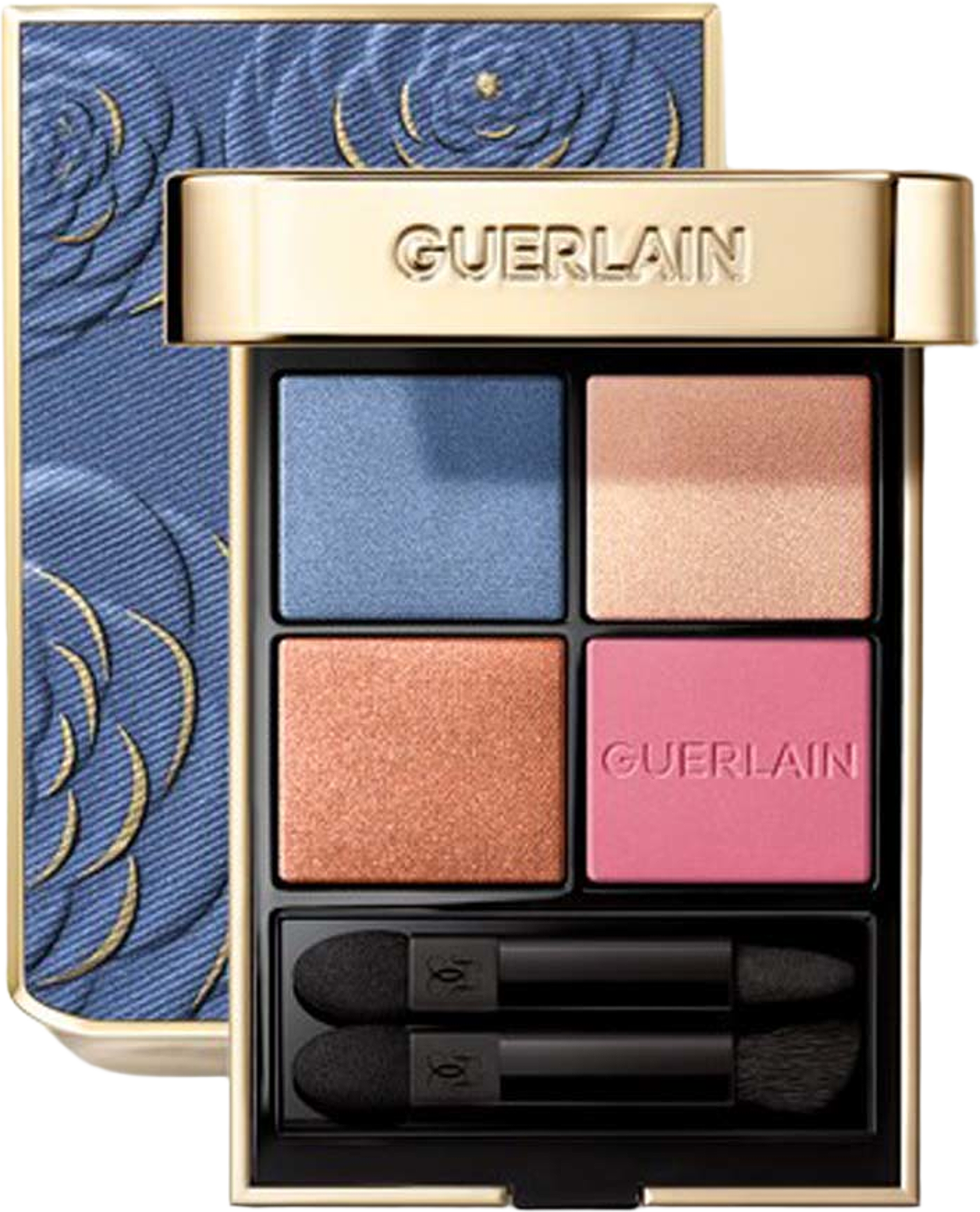 Guerlain Ombres G Eyeshadow Quad, från Guerlain, i färgen Blossom. Klicka för att öppna bilden i stort format