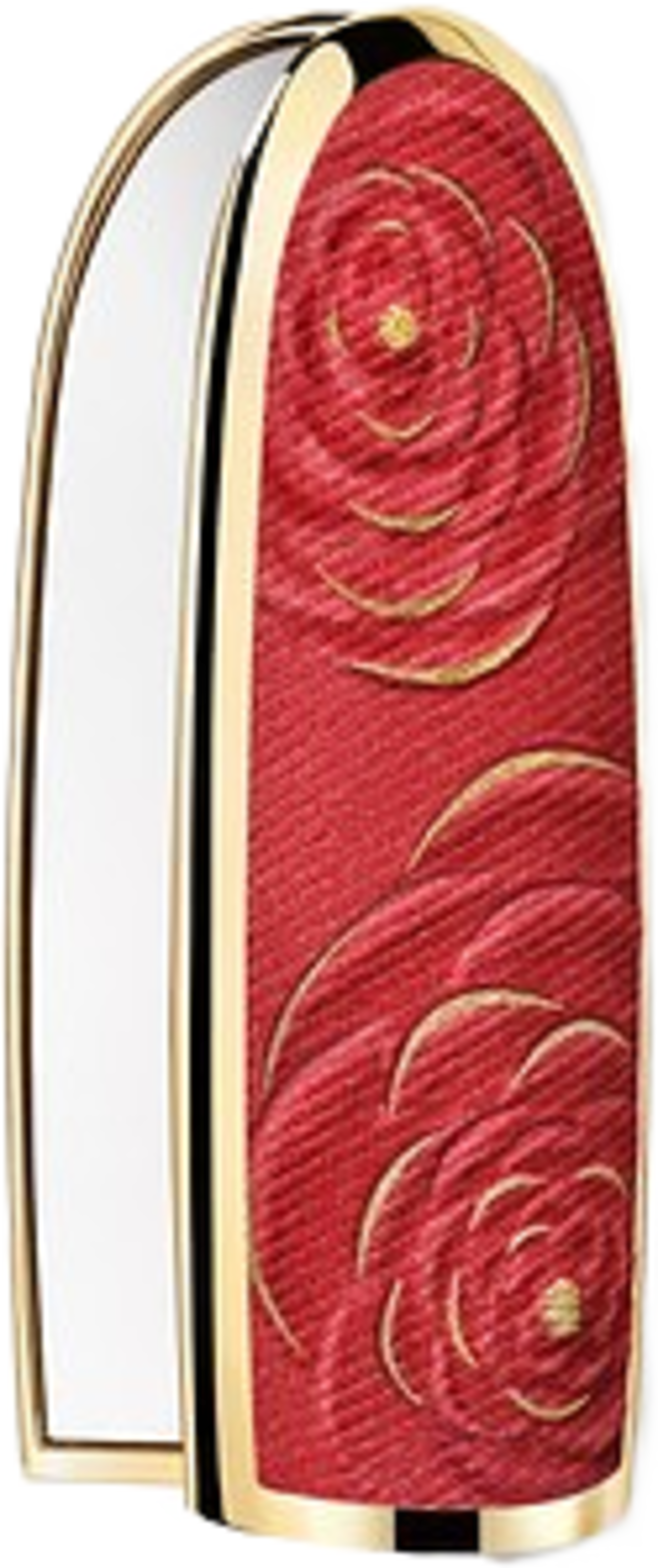 Rouge G The double mirror case, från Guerlain, i färgen Red Rose. Klicka för att öppna bilden i stort format