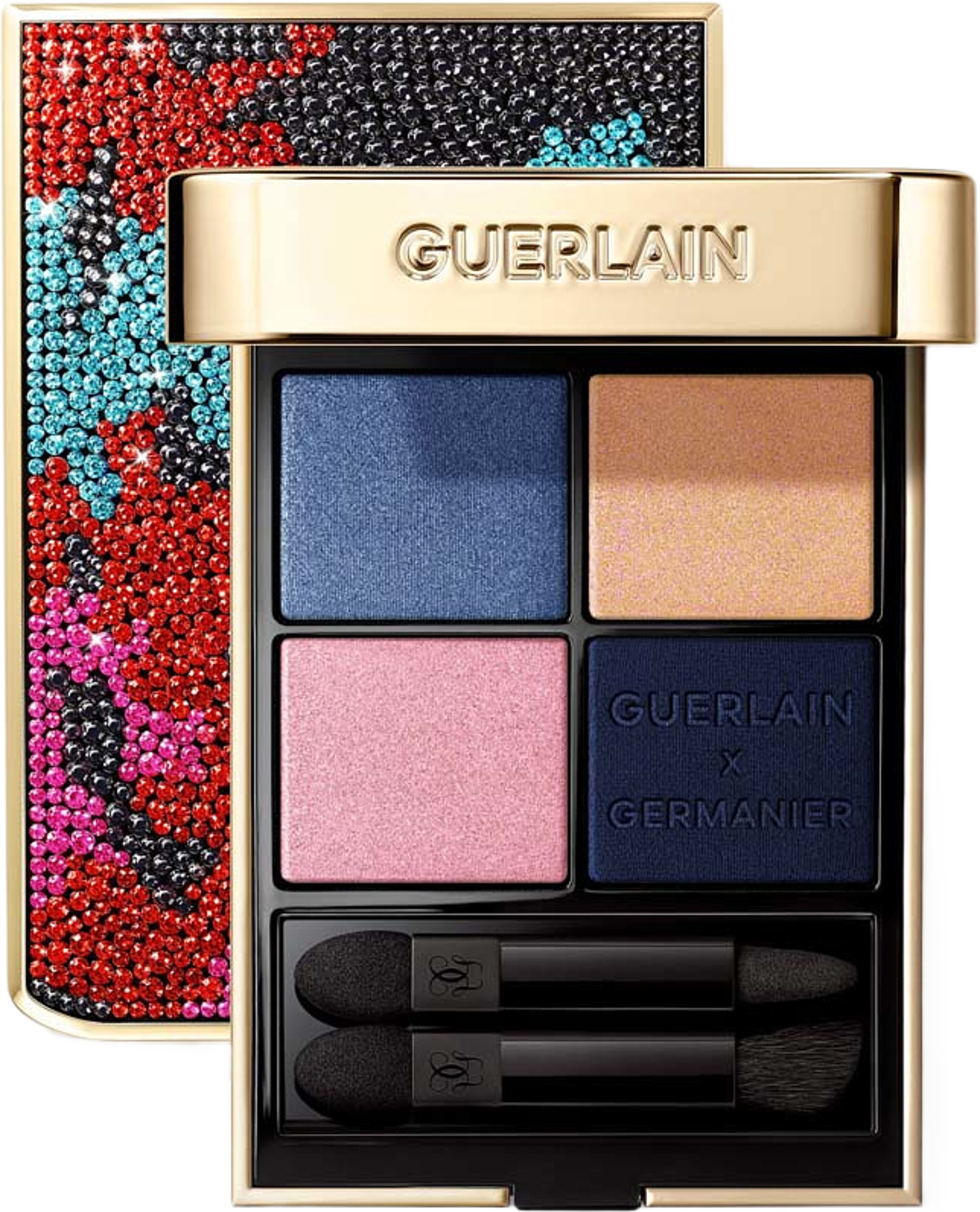 Ombres G Eyeshadow Quad - Limited Edition, från Guerlain, i färgen 419 Mystery. Klicka för att öppna bilden i stort format