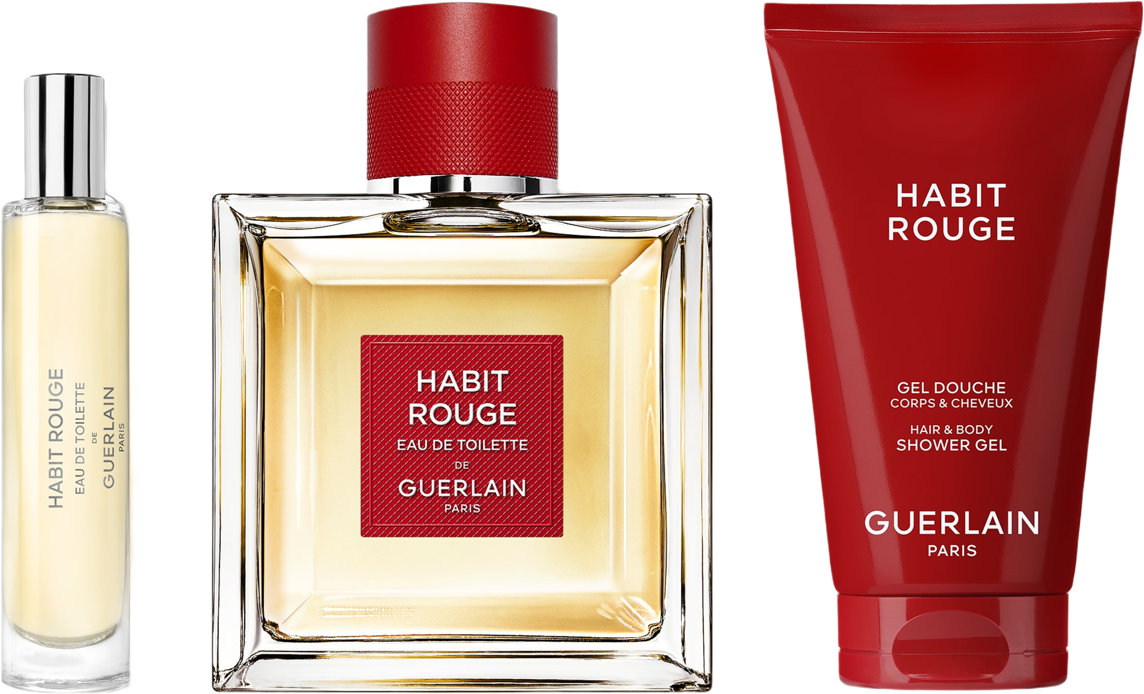 Habit Rouge EDT Christmas Gift Box, från Guerlain. Klicka för att öppna bilden i stort format