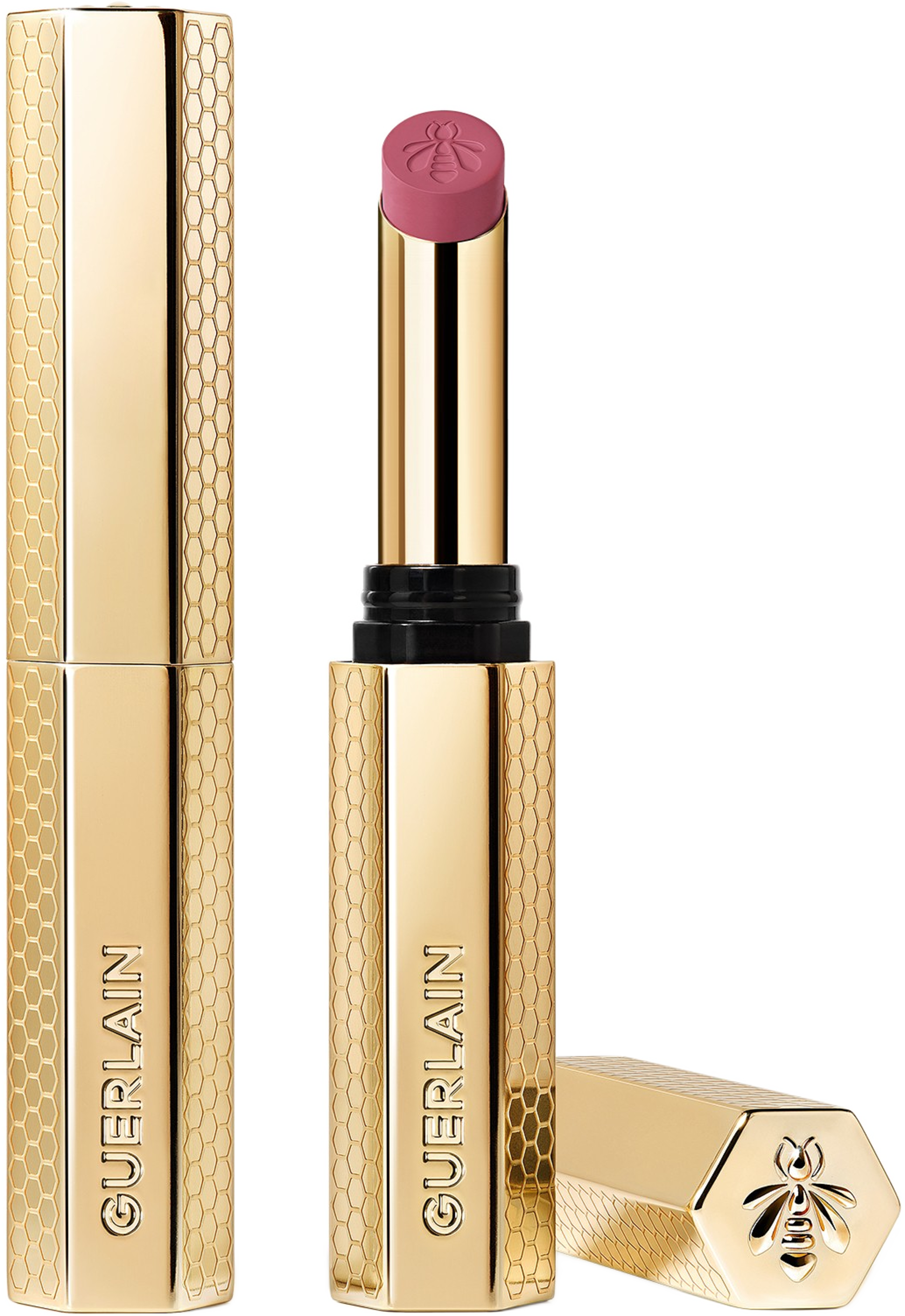 KissKiss Honey-Infused Intense Lipstick, från Guerlain, i färgen Soft Mauve. Klicka för att öppna bilden i stort format