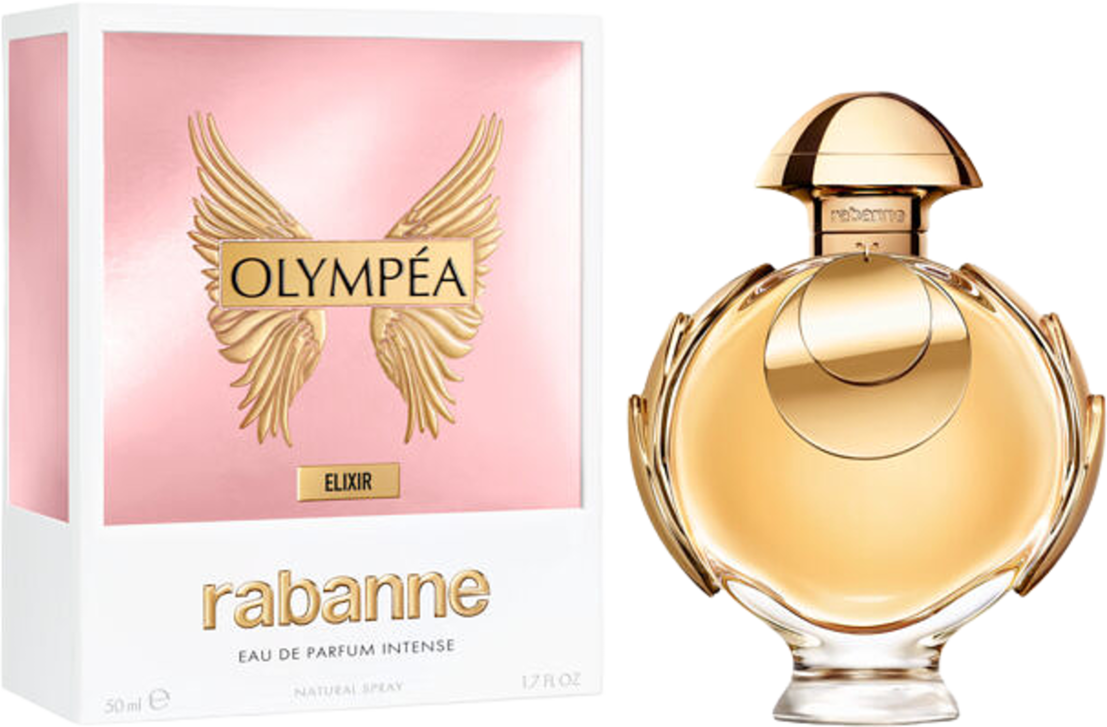 Olympea Elixir Eau de parfum, från Rabanne. Klicka för att öppna bilden i stort format