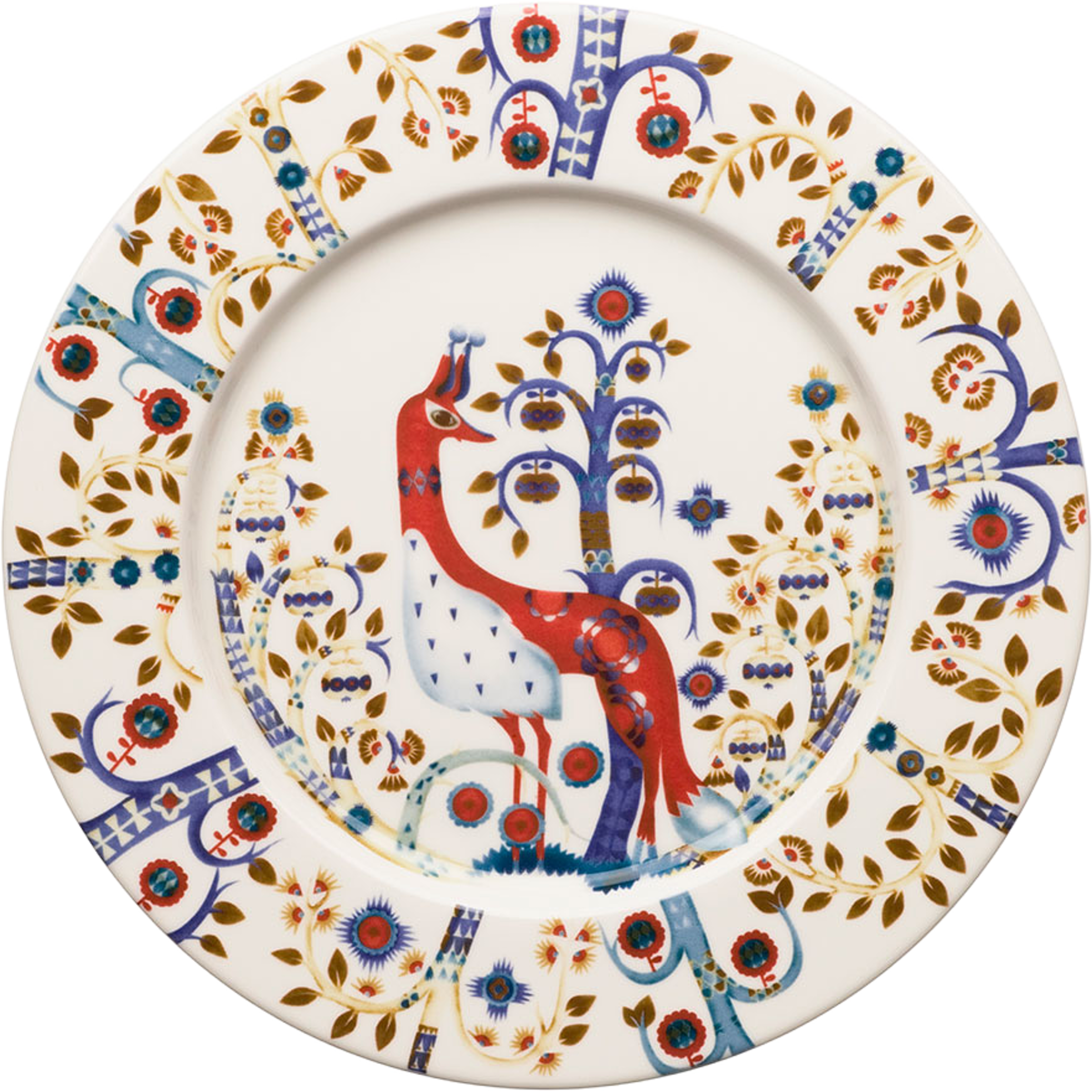 Tallrik Taika, Ø22 cm, från Iittala, i färgen Vit. Klicka för att öppna bilden i stort format