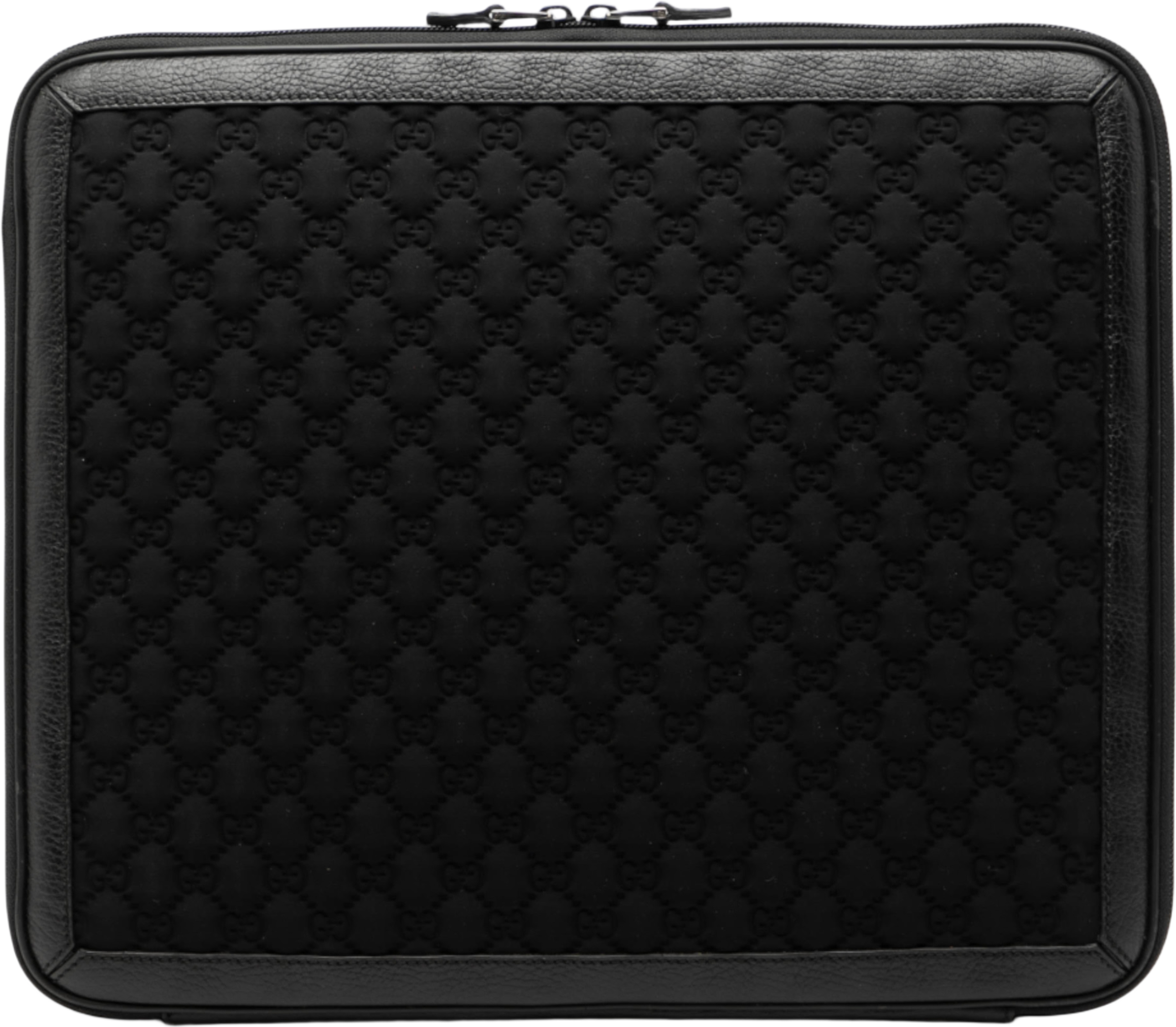 Gucci Guccissima Laptop Case, från Luxclusif, i färgen black. Klicka för att öppna bilden i stort format