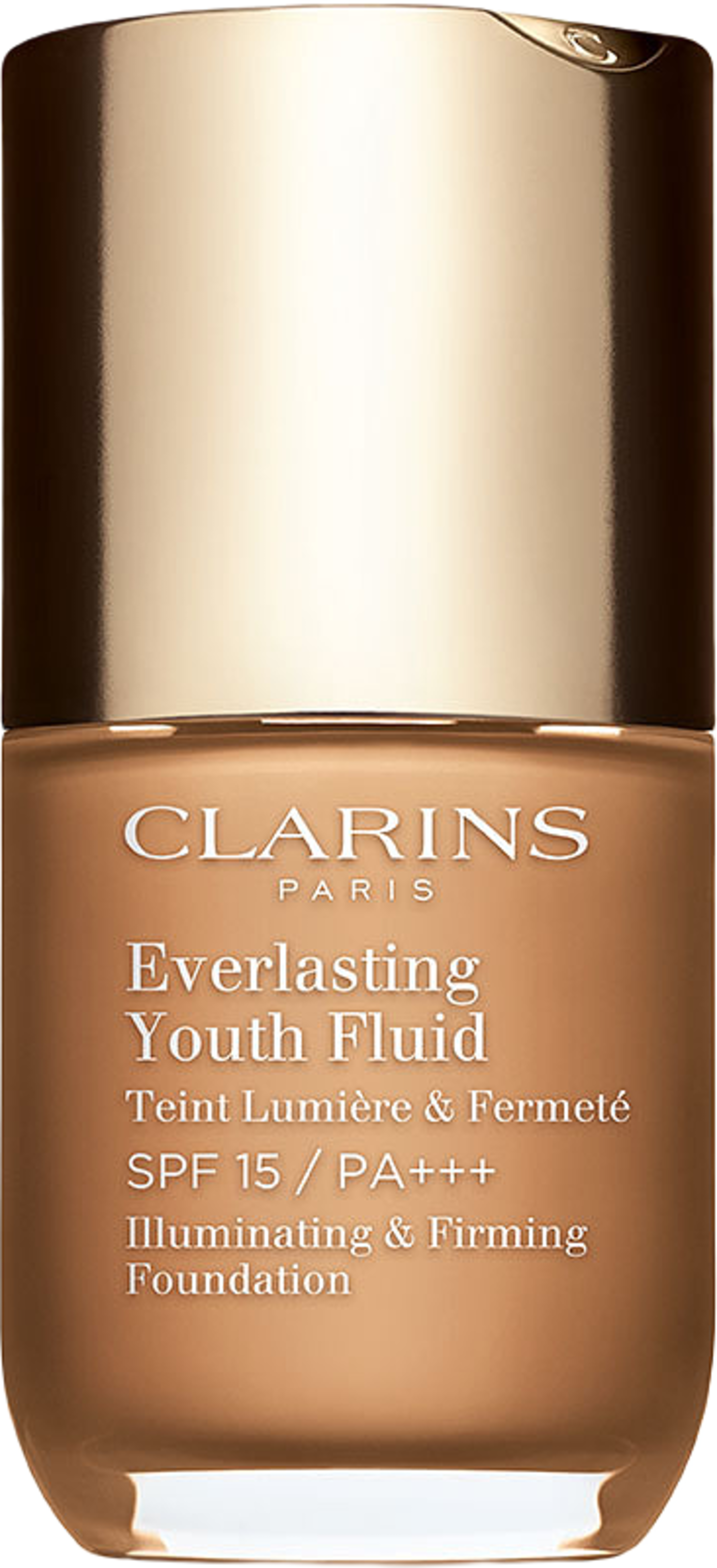 Everlasting Youth Fluid Foundation, från Clarins, i färgen 114 Cappuccino. Klicka för att öppna bilden i stort format