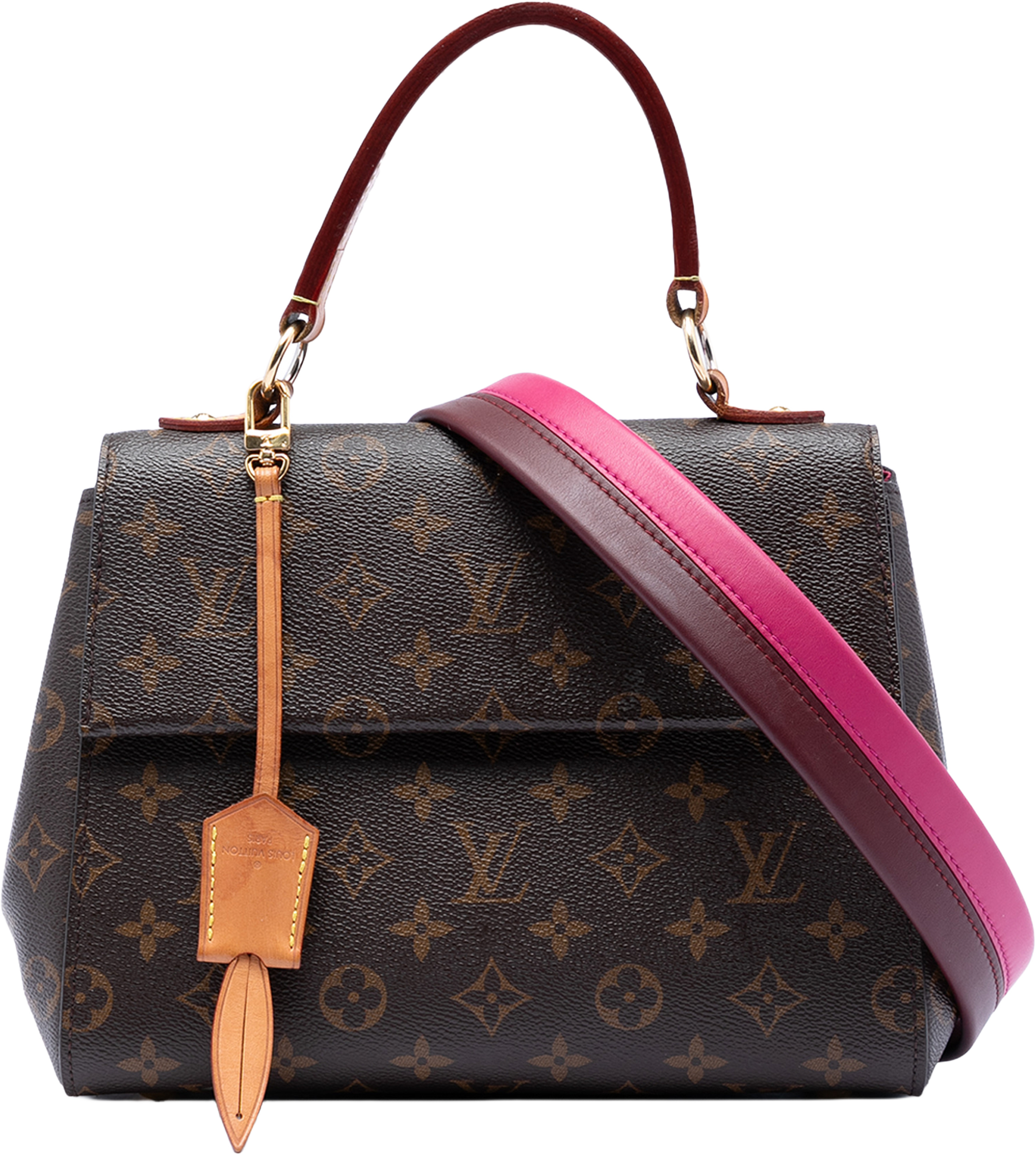 Louis Vuitton Monogram Cluny Bb, från Luxclusif, i färgen brown. Klicka för att öppna bilden i stort format