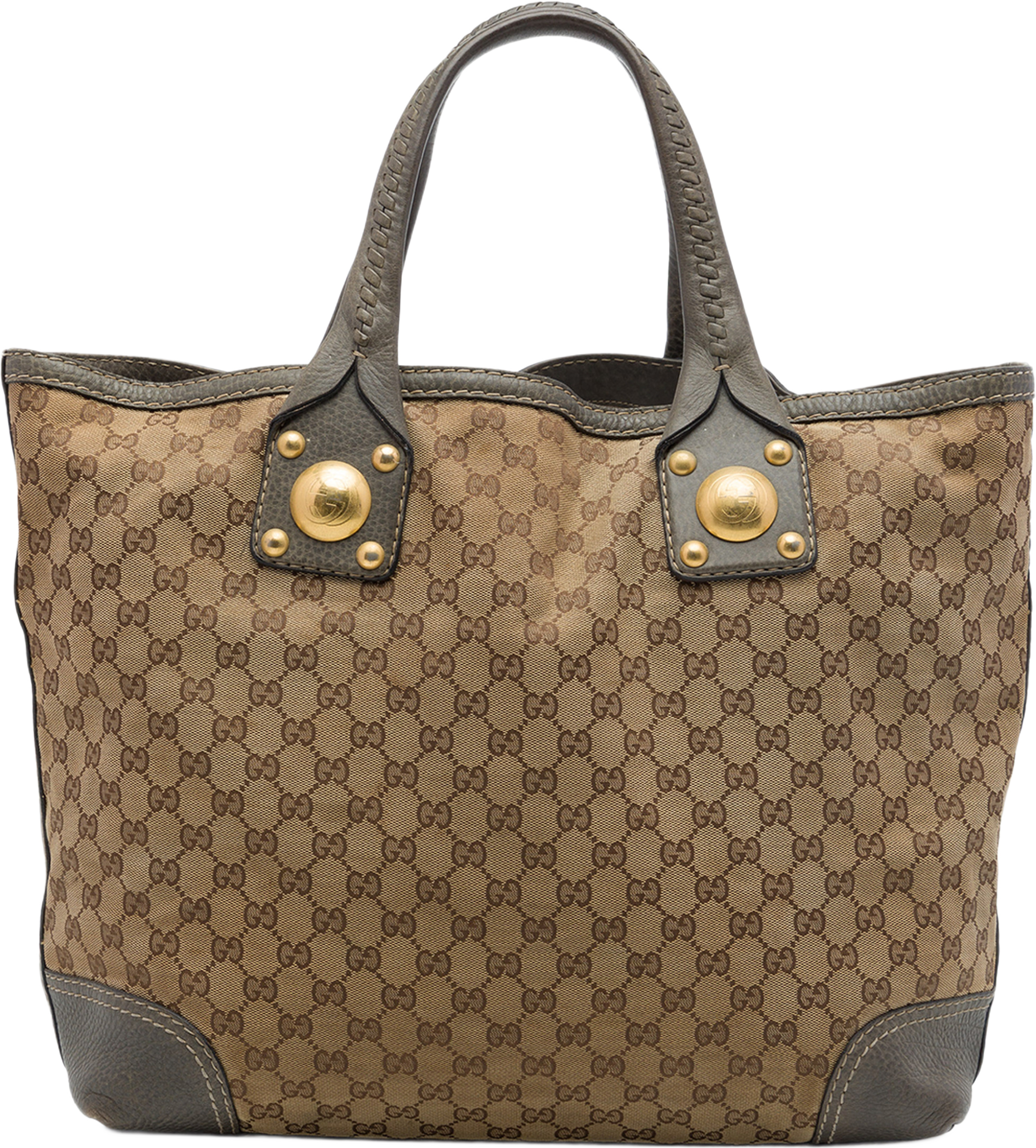 Gucci Gg Canvas Sunset Tote, från Luxclusif, i färgen beige. Klicka för att öppna bilden i stort format