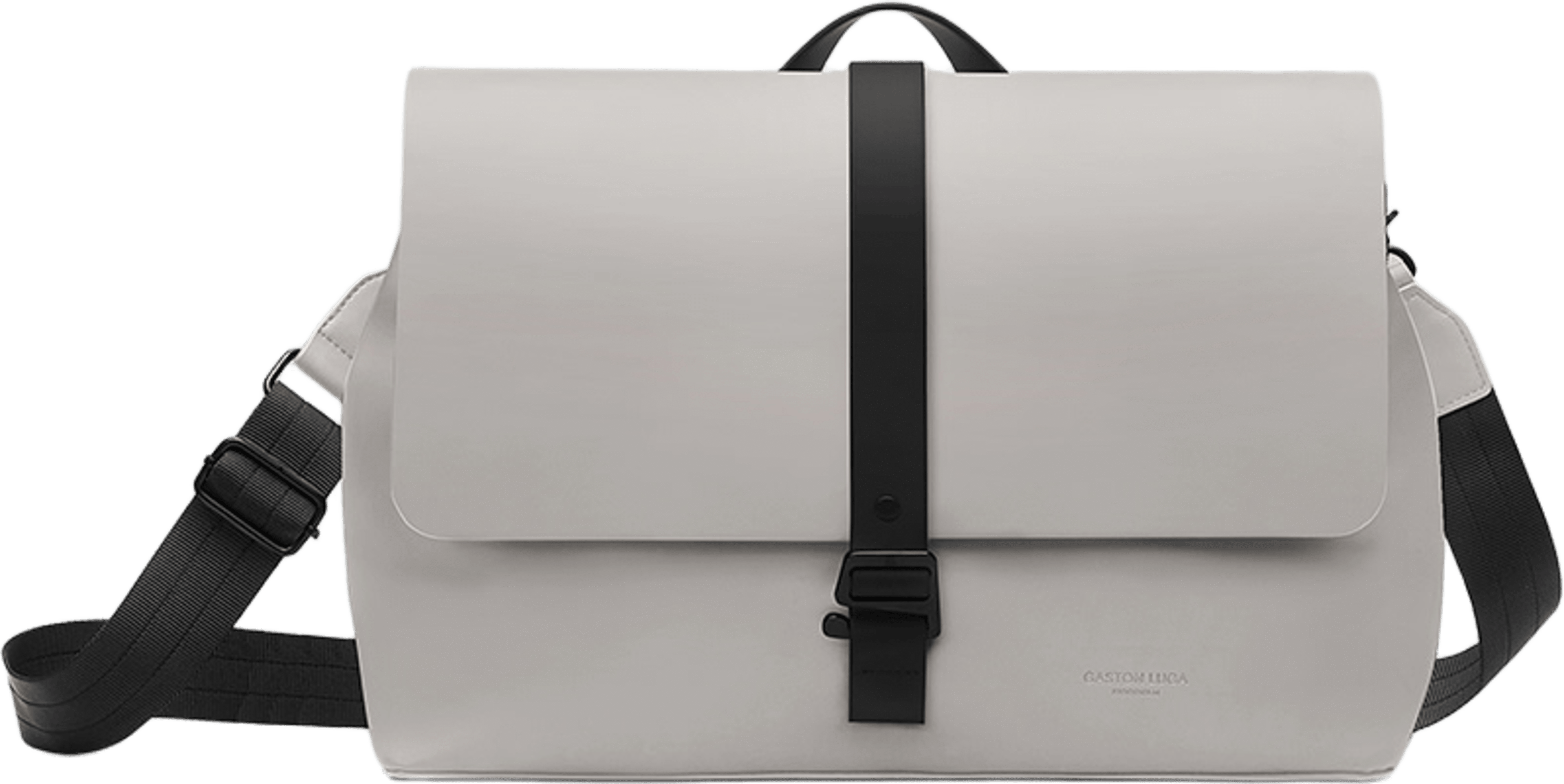 Spläsh Crossbody Large 14", från Gaston Luga, i färgen taupe. Klicka för att öppna bilden i stort format