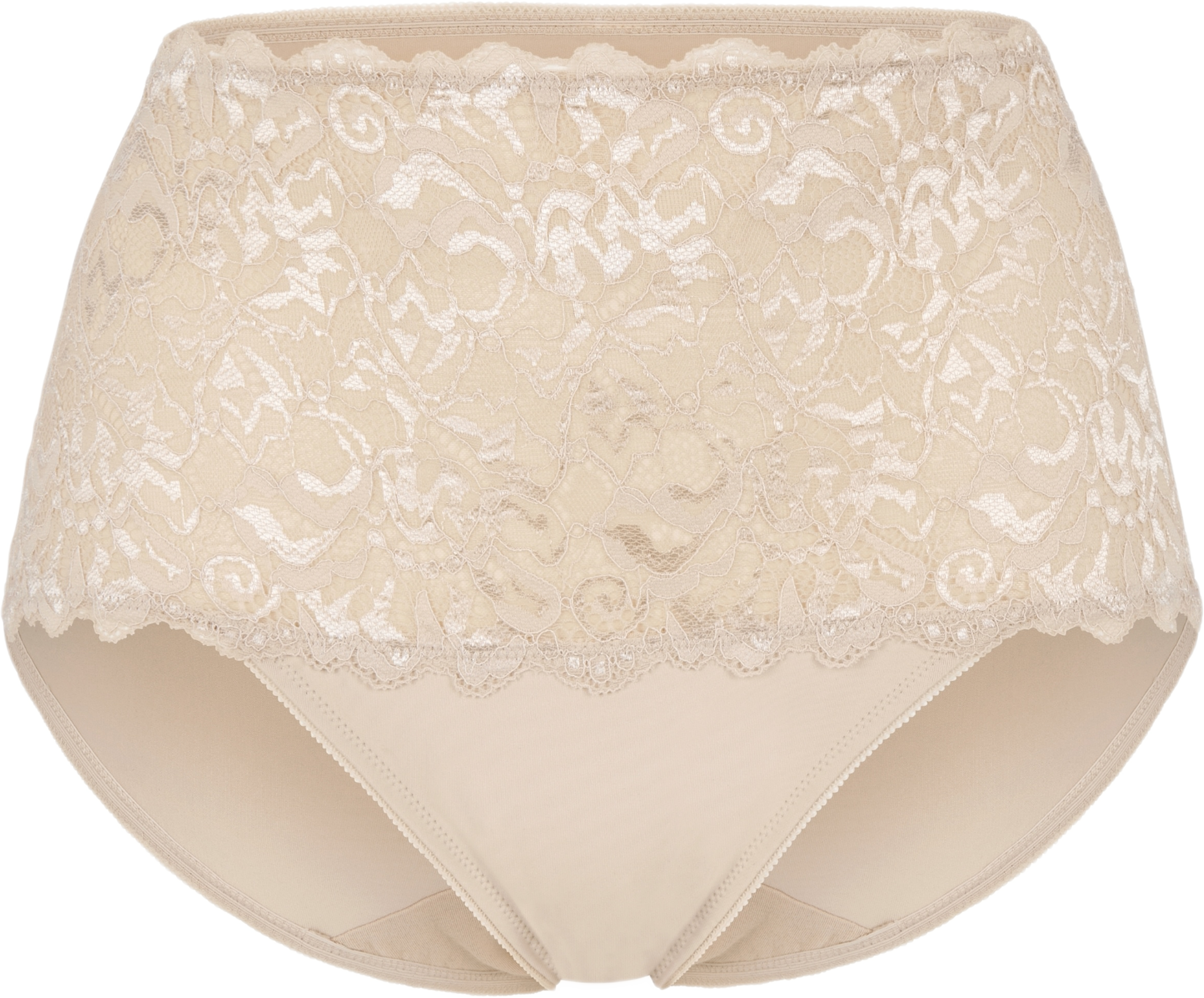 Soft Lace Maxitrosa, från Swegmark, i färgen beige. Klicka för att öppna bilden i stort format