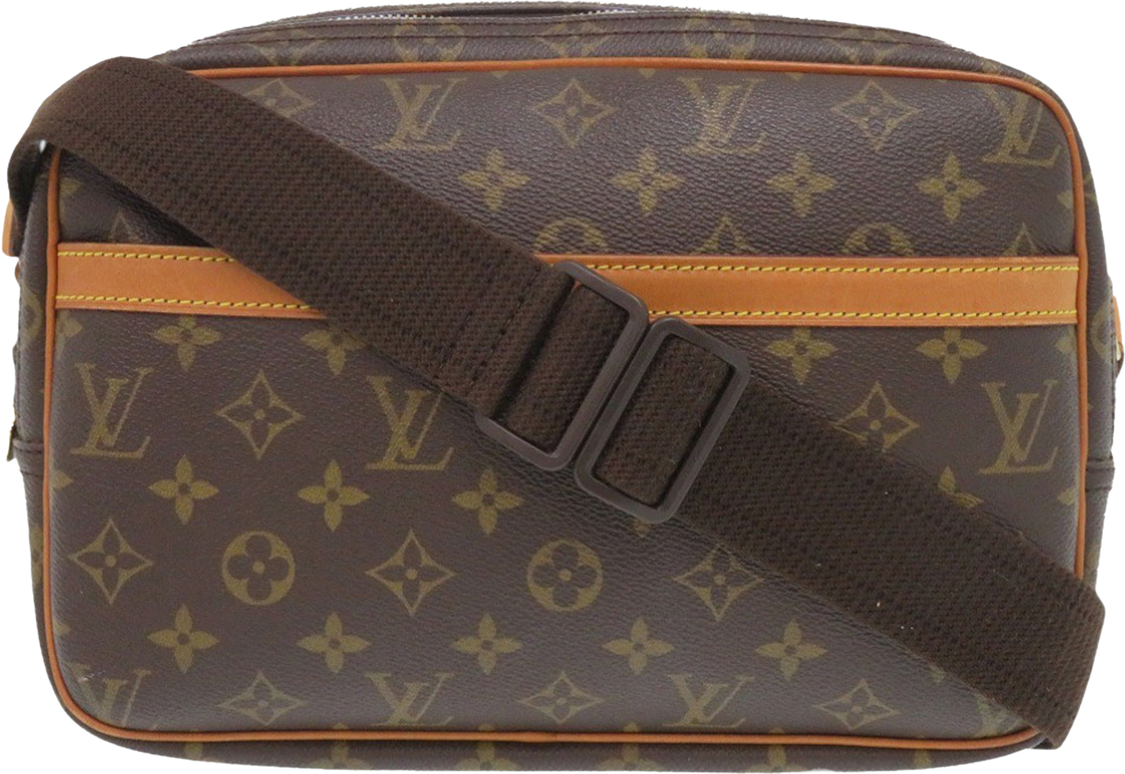 Louis Vuitton Monogram Reporter Pm, från Luxclusif, i färgen brown. Klicka för att öppna bilden i stort format