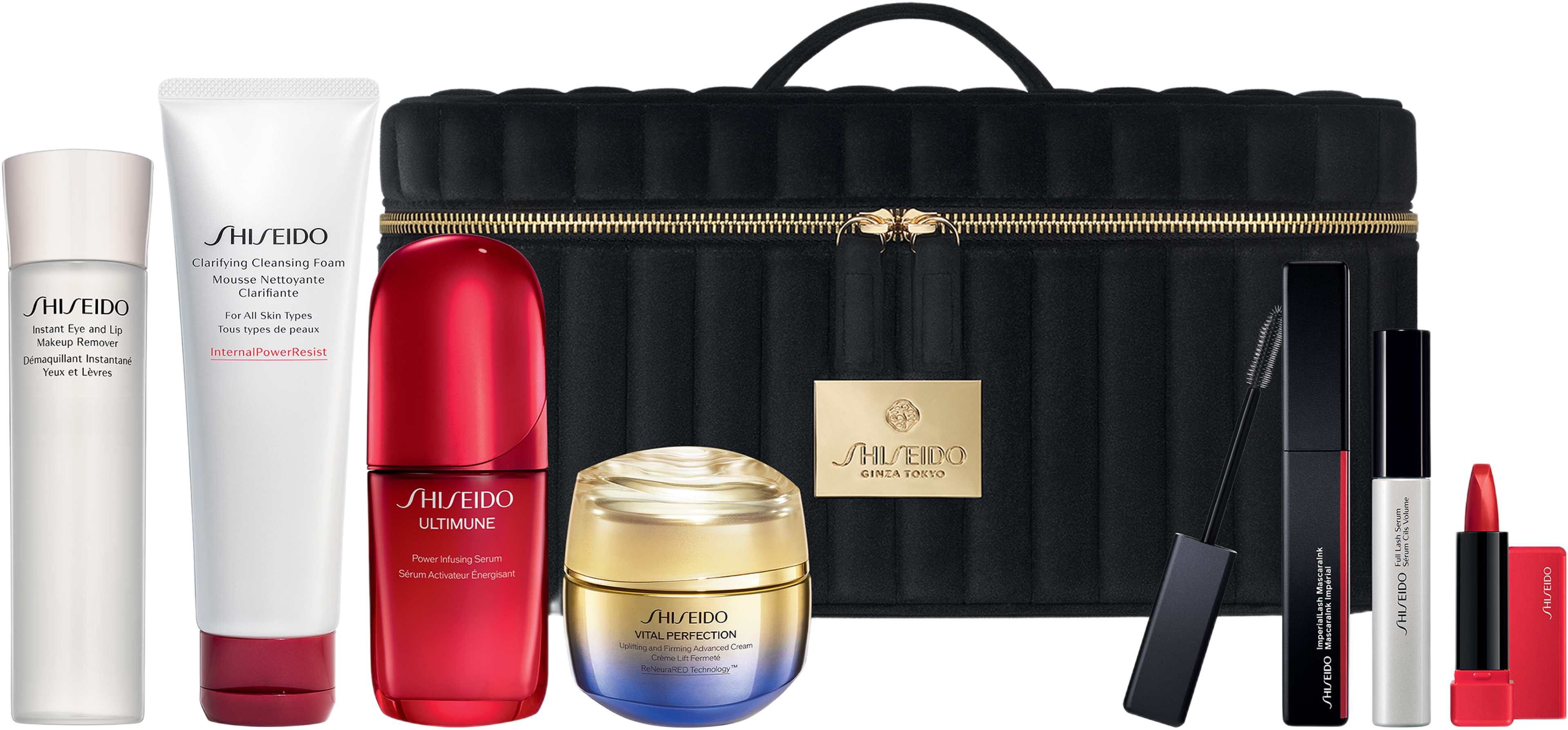Gift Set Blockbuster Kit, från Shiseido. Klicka för att öppna bilden i stort format