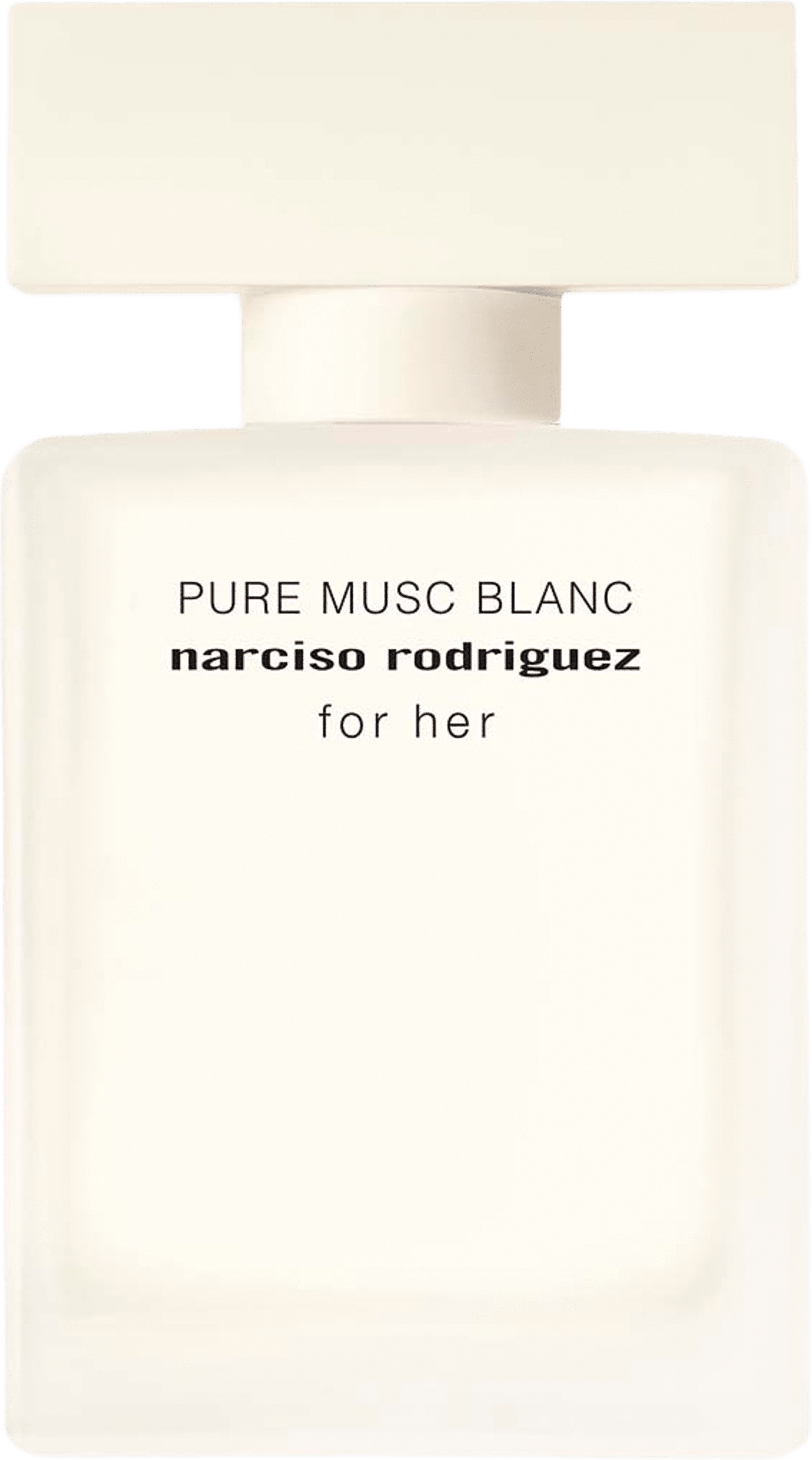 For Her Pure Musc Blanc EdP Intense, från Narciso Rodriguez. Klicka för att öppna bilden i stort format