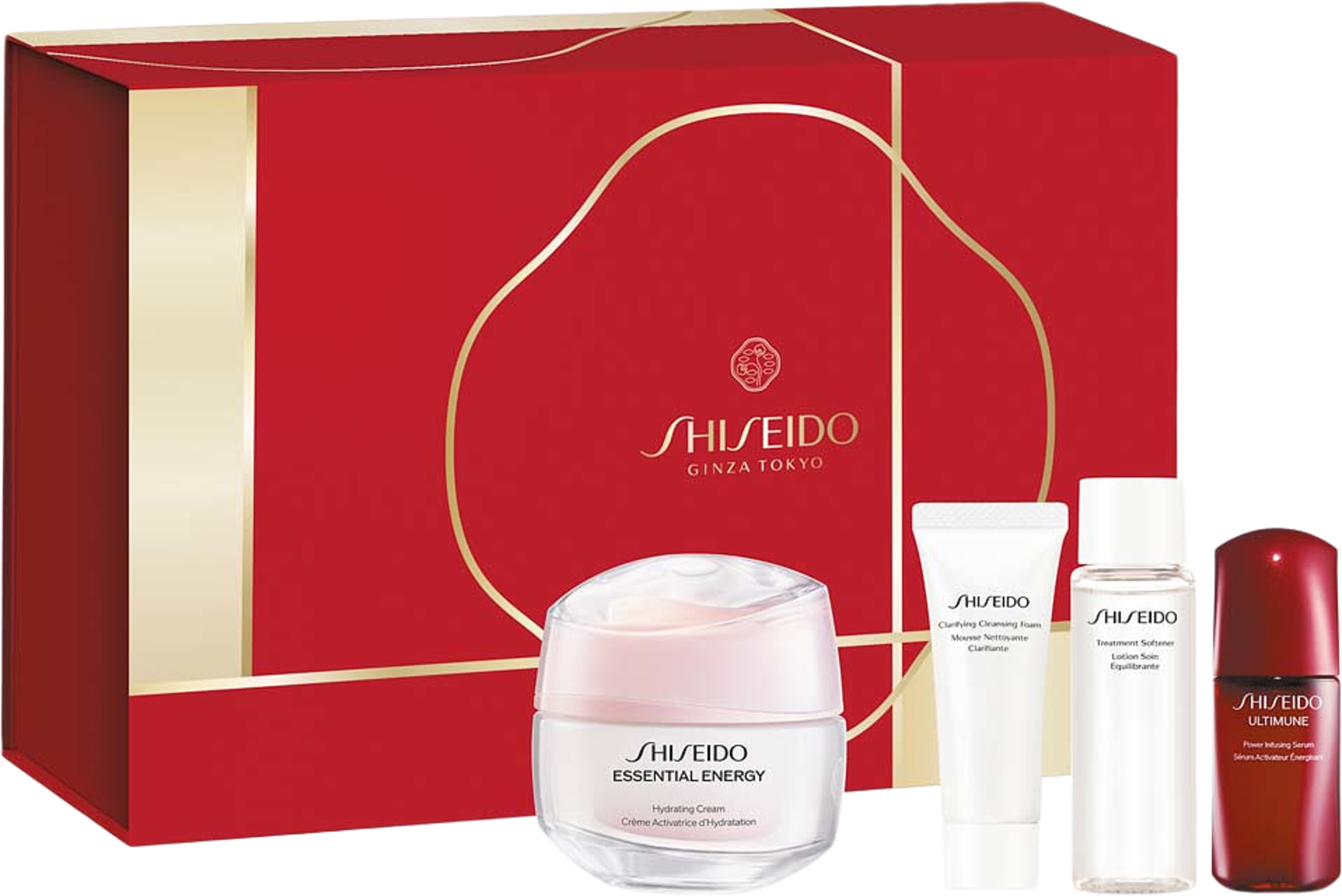 Gift Set Essential Energy Set 105 ml, från Shiseido. Klicka för att öppna bilden i stort format