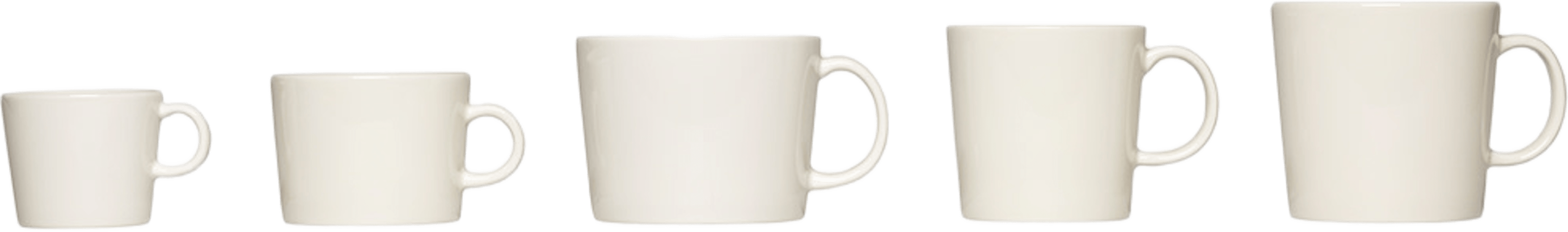 Teema kopp 0,4L vit, från Iittala. Klicka för att öppna bilden i stort format