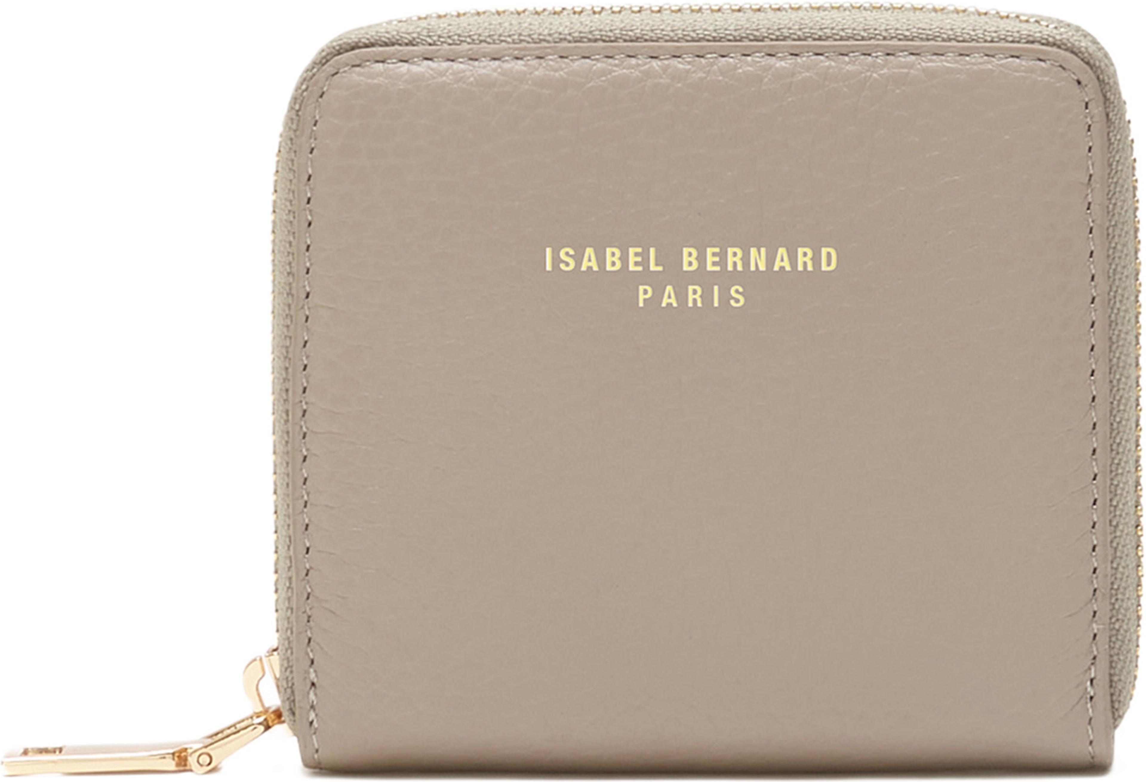 Honoré Läder Plånbok Med Dragkedja, från Isabel Bernard, i färgen gråbrun. Klicka för att öppna bilden i stort format