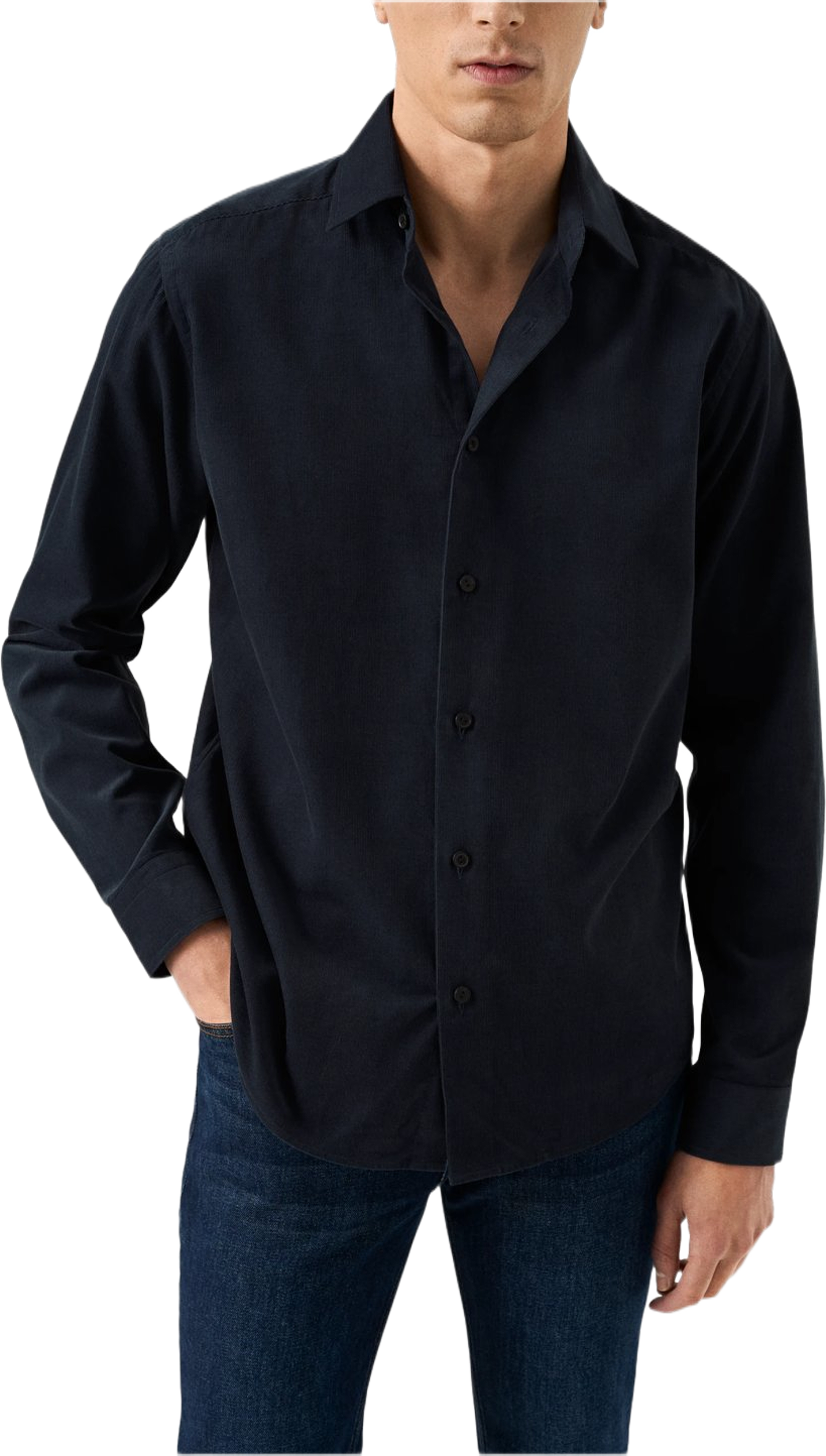 Manchesterskjorta Casual Fit, från Eton, i färgen navy blue. Klicka för att öppna bilden i stort format