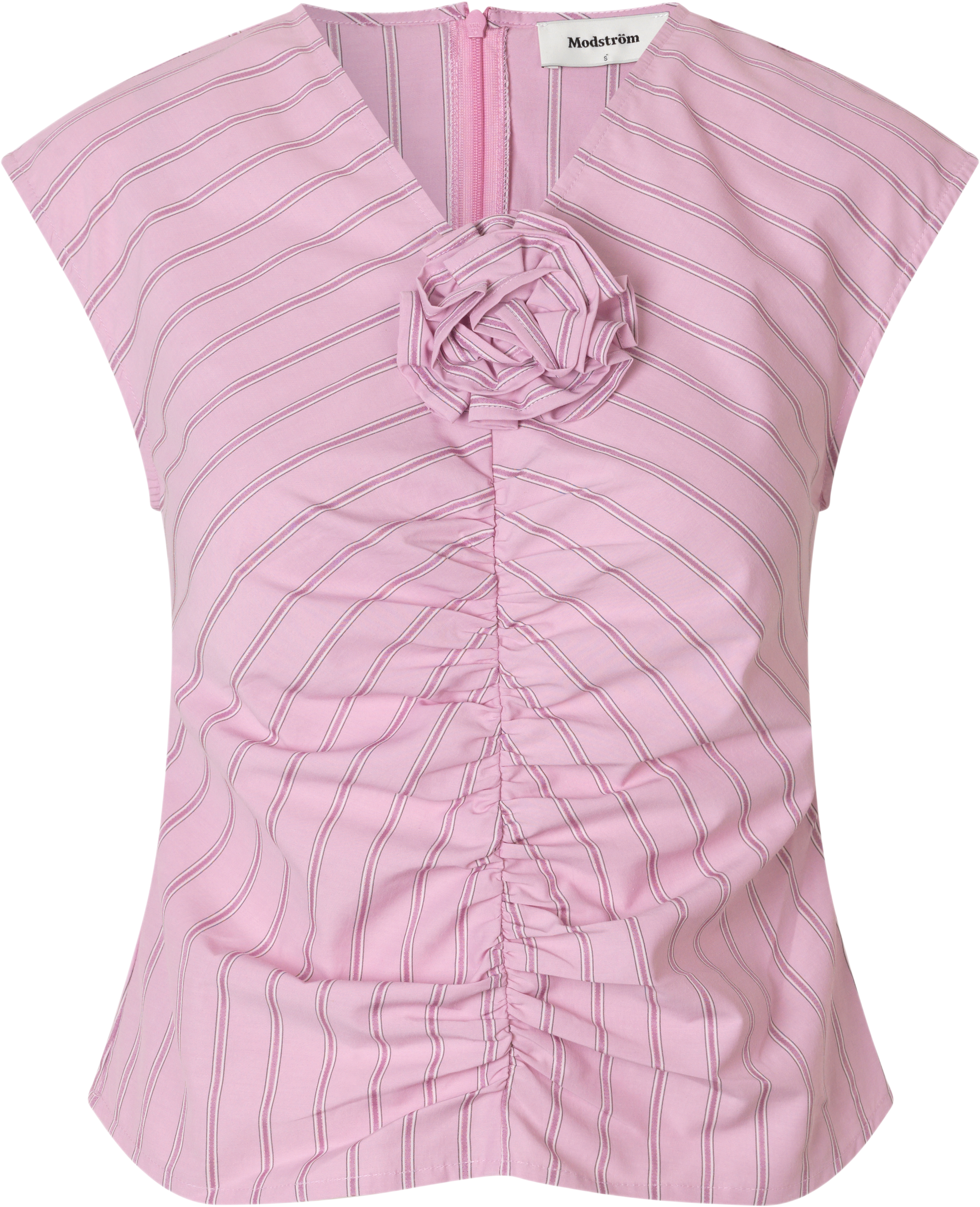 Starleemd Top, från Modström, i färgen pink stripe. Klicka för att öppna bilden i stort format